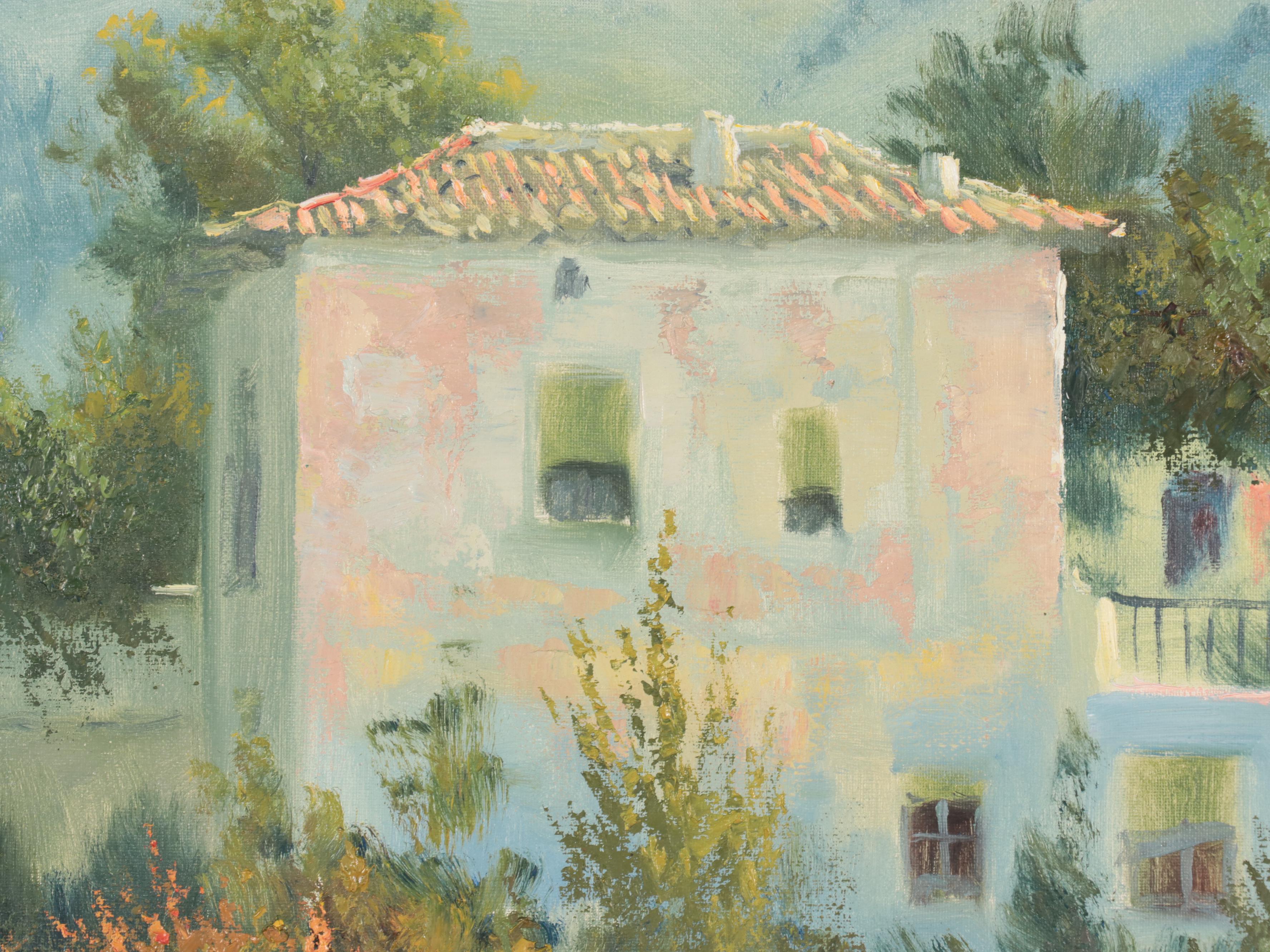 Mountain Landscape Oil Painting