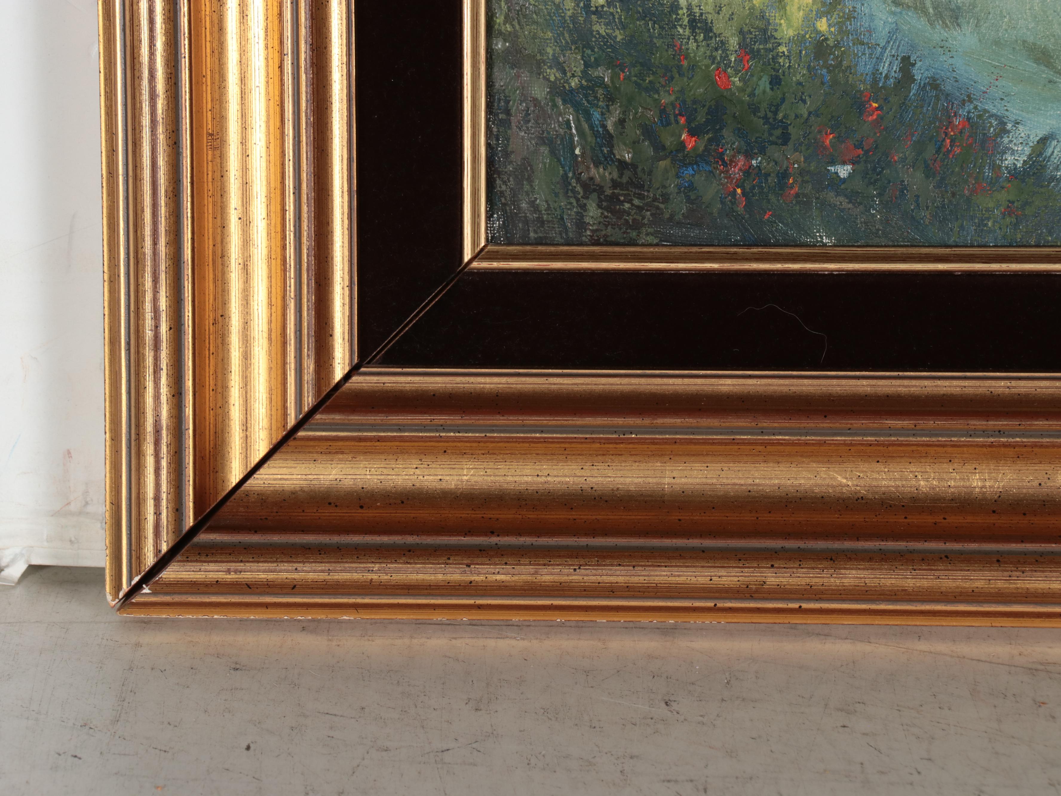 Mountain Landscape Oil Painting