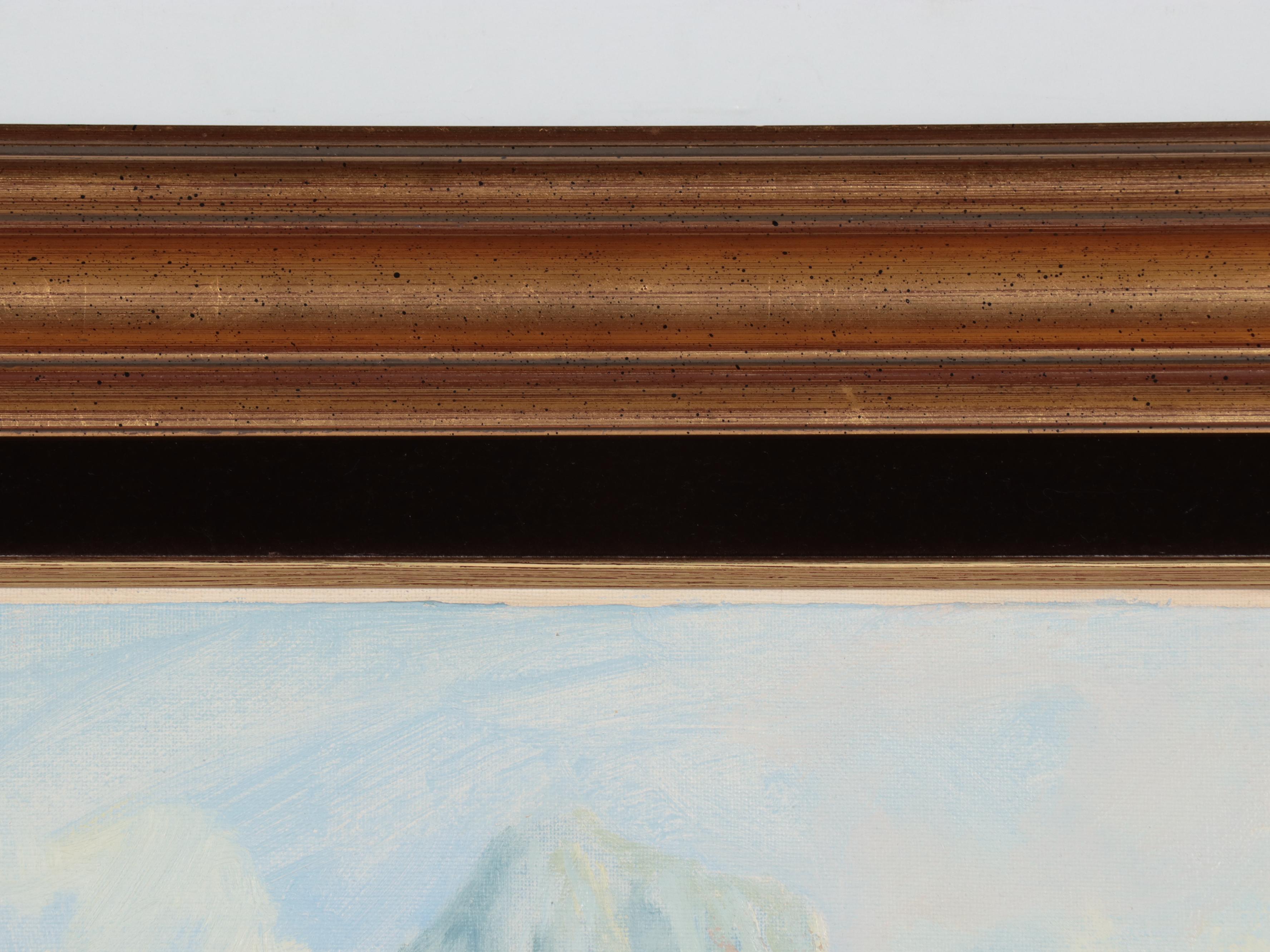 Mountain Landscape Oil Painting