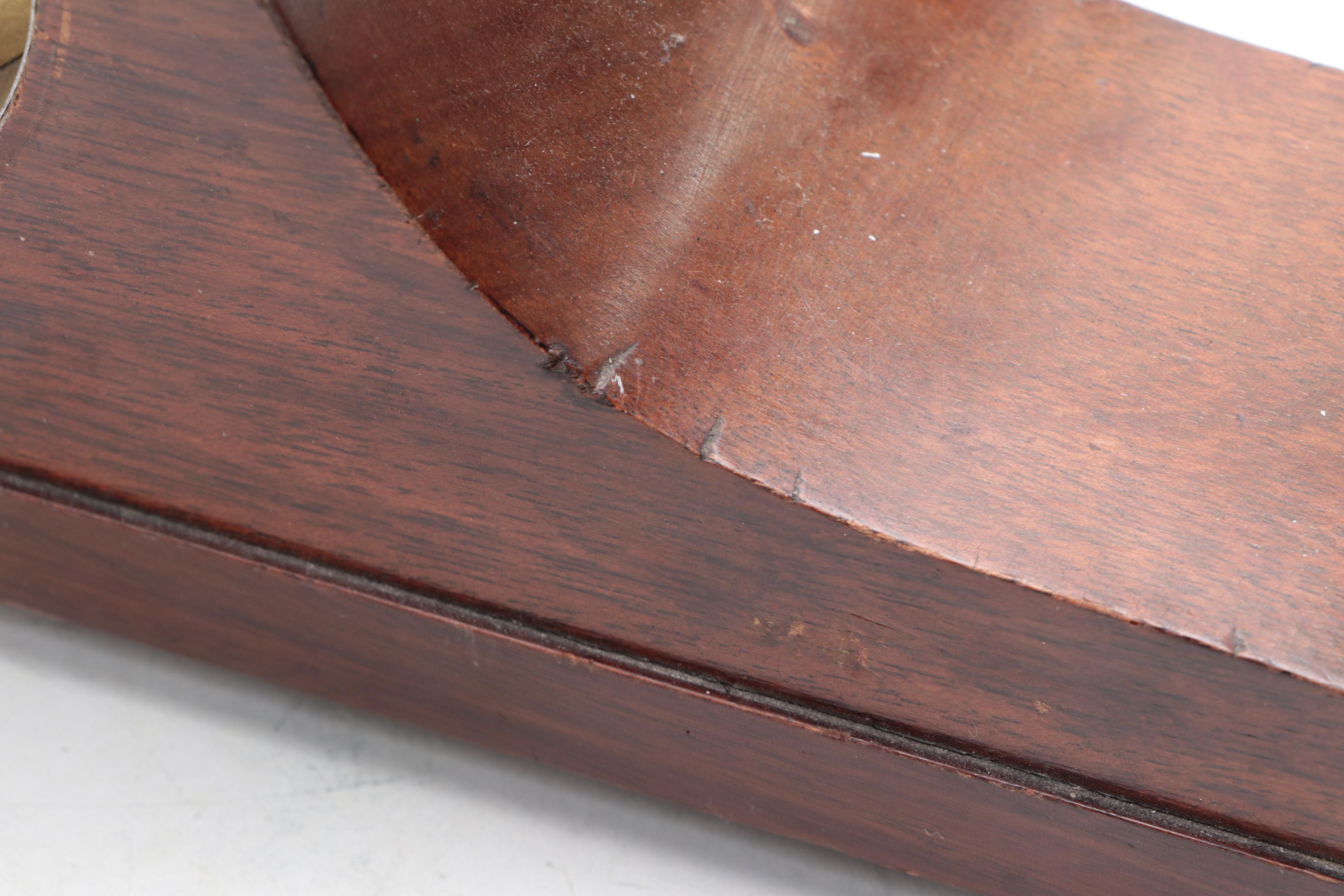 Footed Tambour Mantel Clock, 20th Century