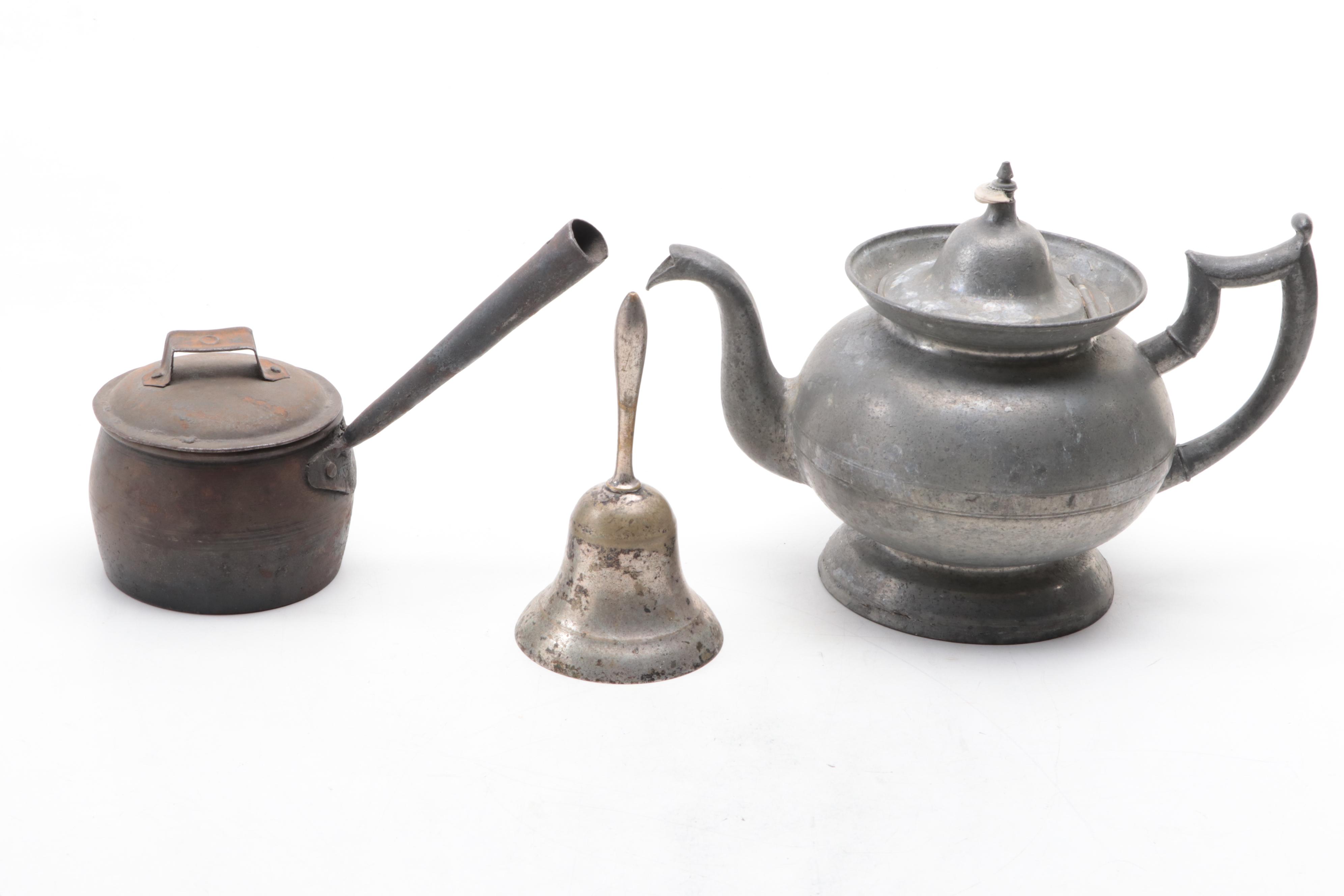 American Antique Tea Steeper, Copper Turkish Style Coffee Pot, More