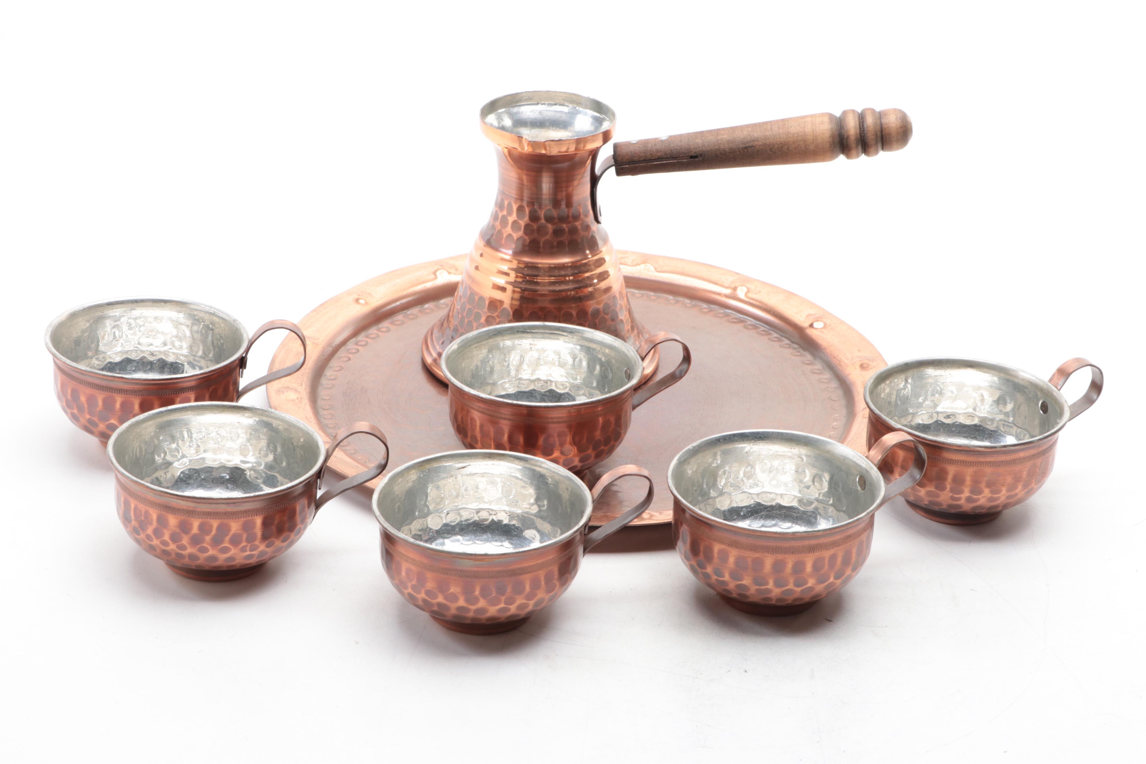 American Antique Tea Steeper, Copper Turkish Style Coffee Pot, More