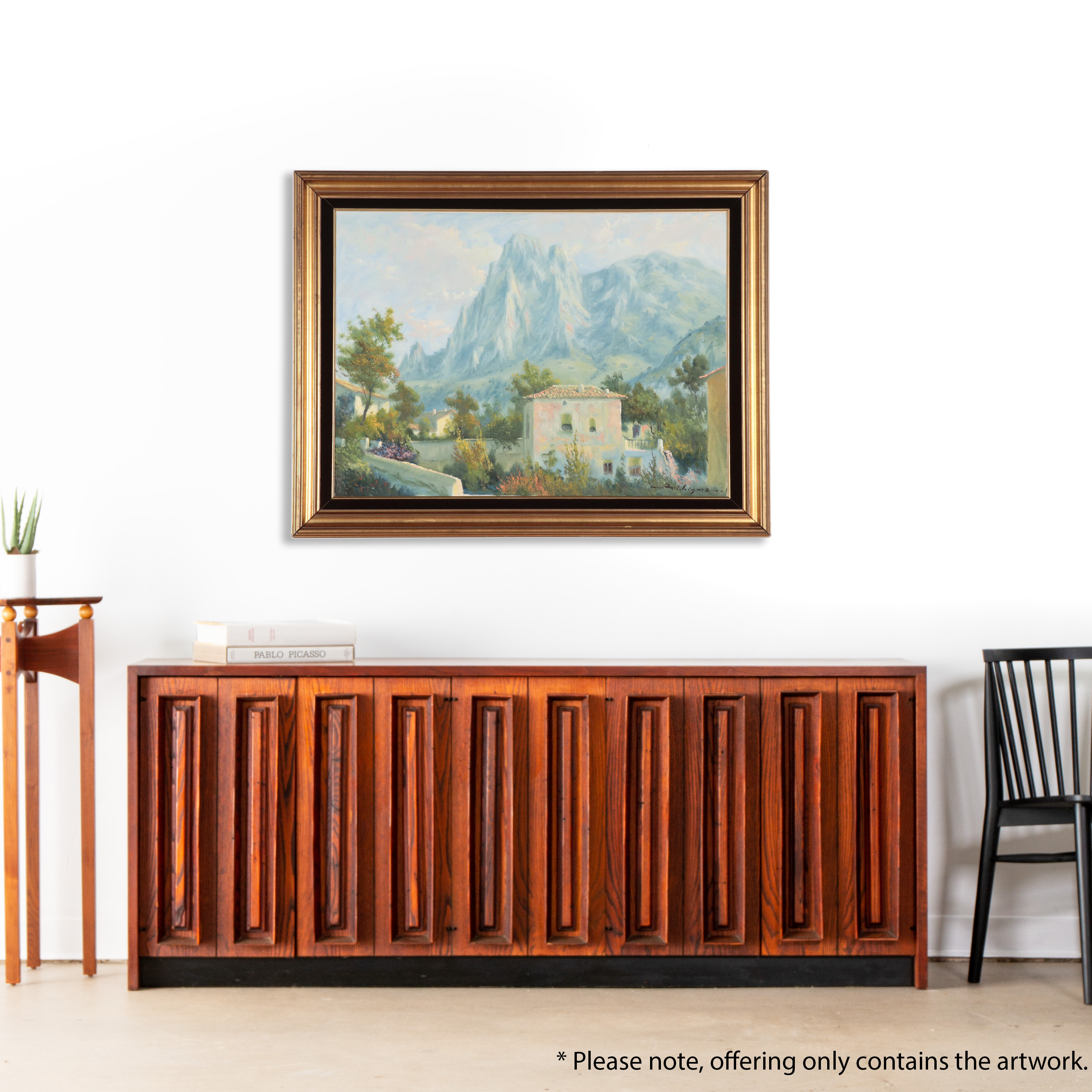 Mountain Landscape Oil Painting