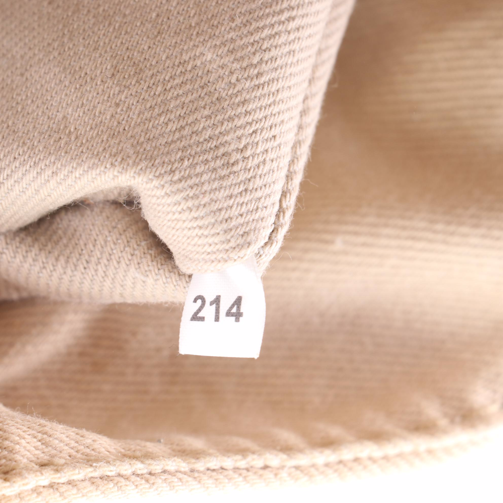 Prada Canapa Logo Tote Bag in Beige Canvas