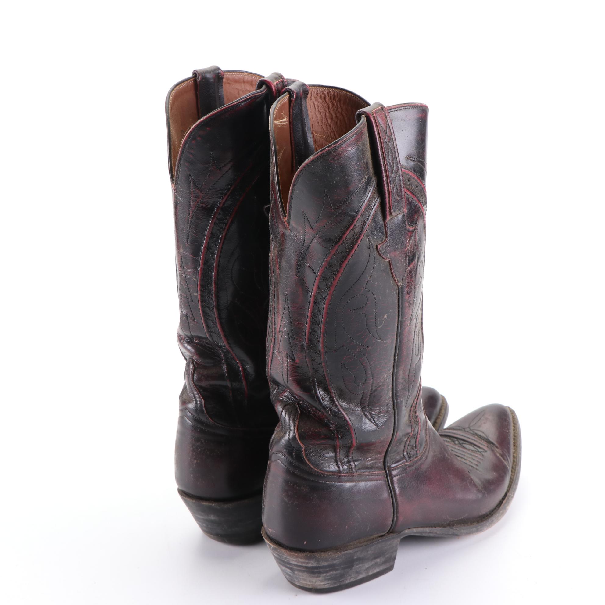 Men's Lucchese and Other Cowboy Boots