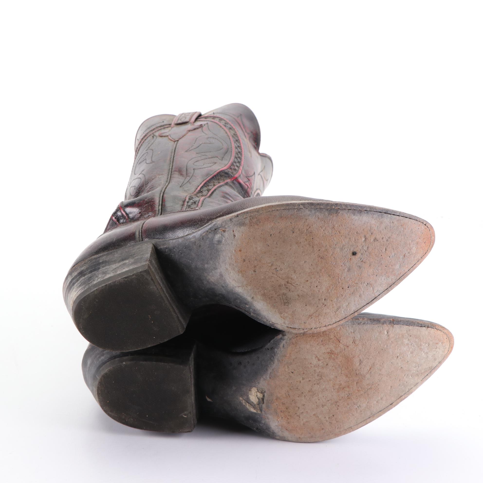 Men's Lucchese and Other Cowboy Boots