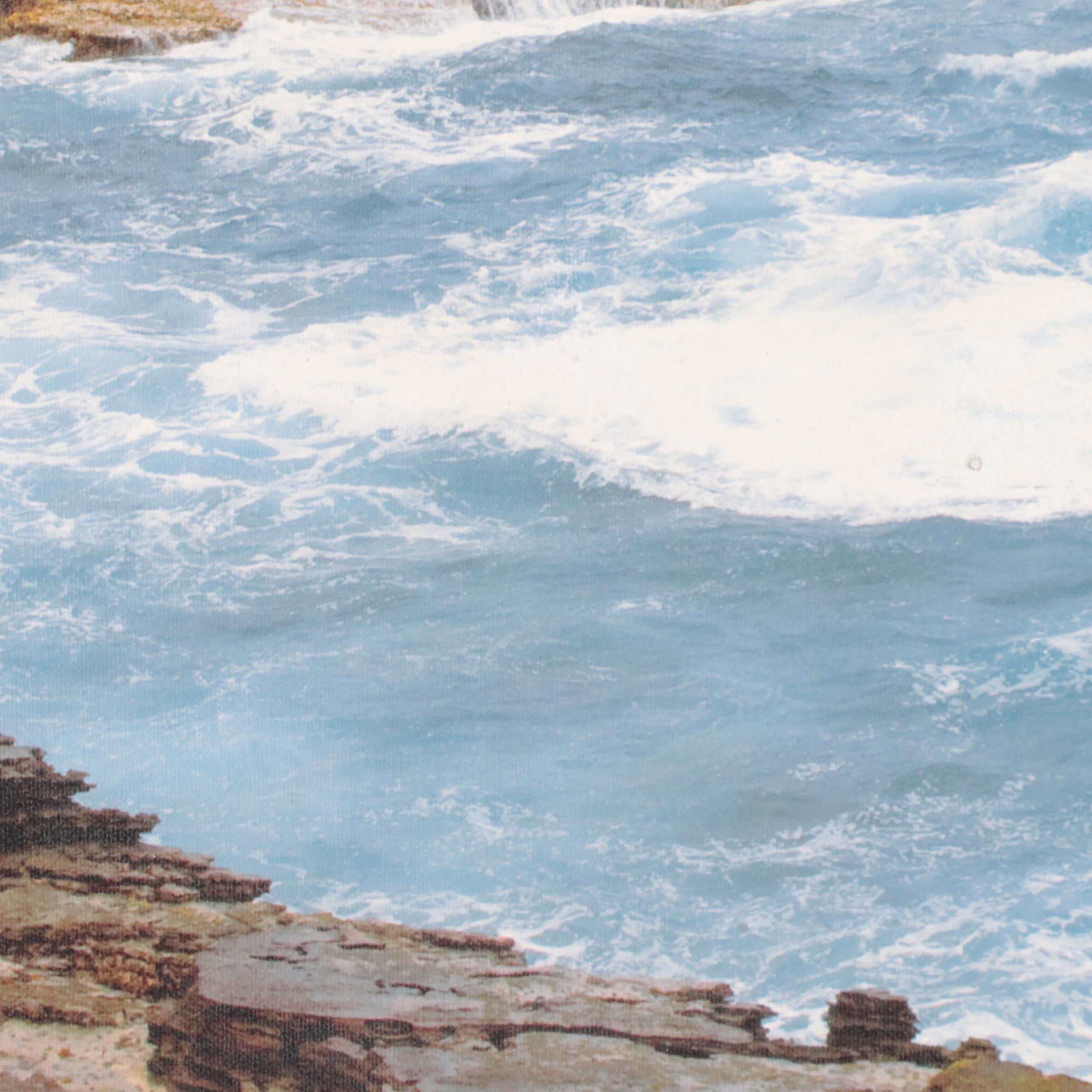Giclée of Rocky Coastal Landscape