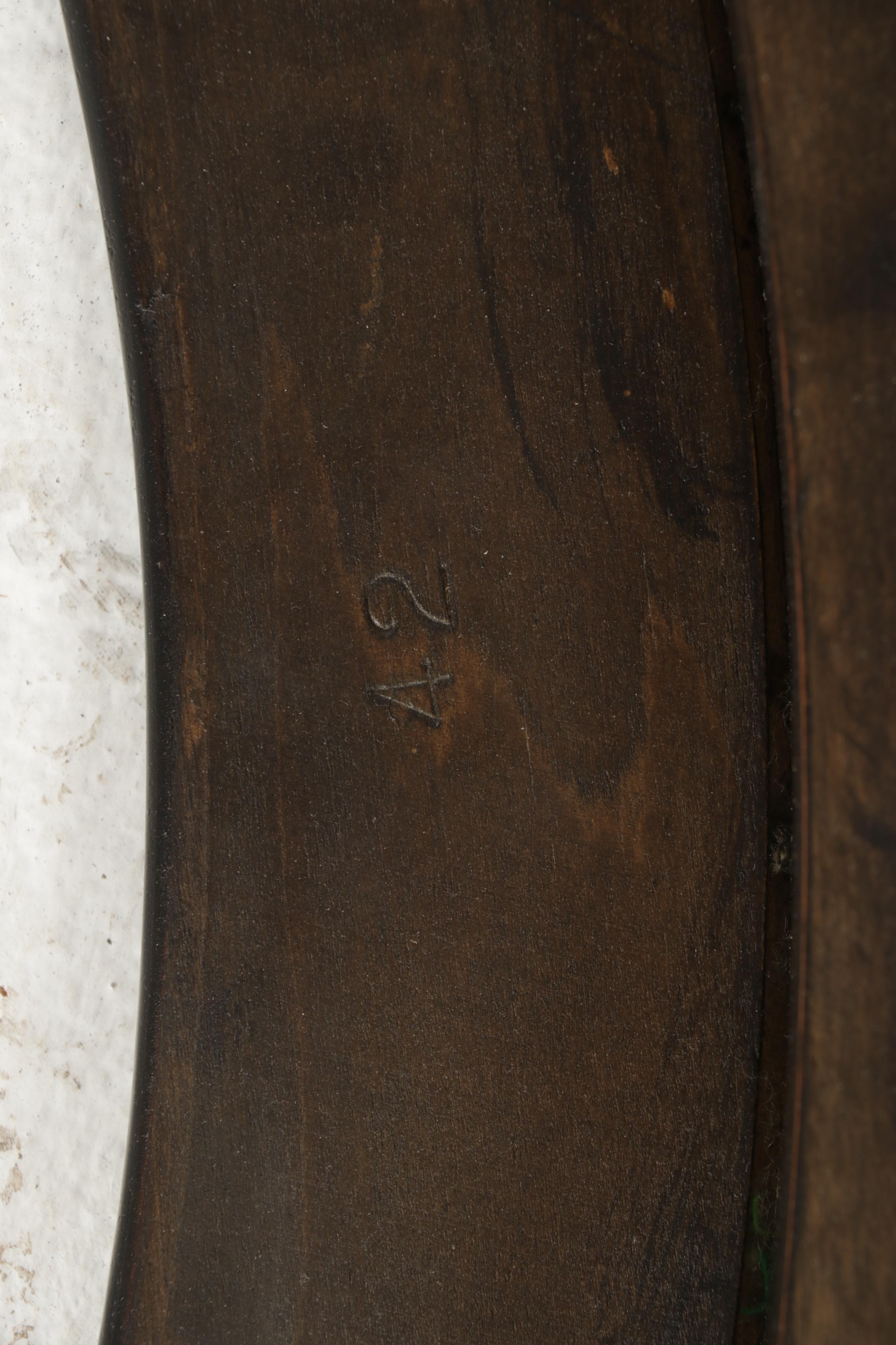 Modernist Brass-Mounted Burl Elm and Glass Top Coffee Table, circa 1970