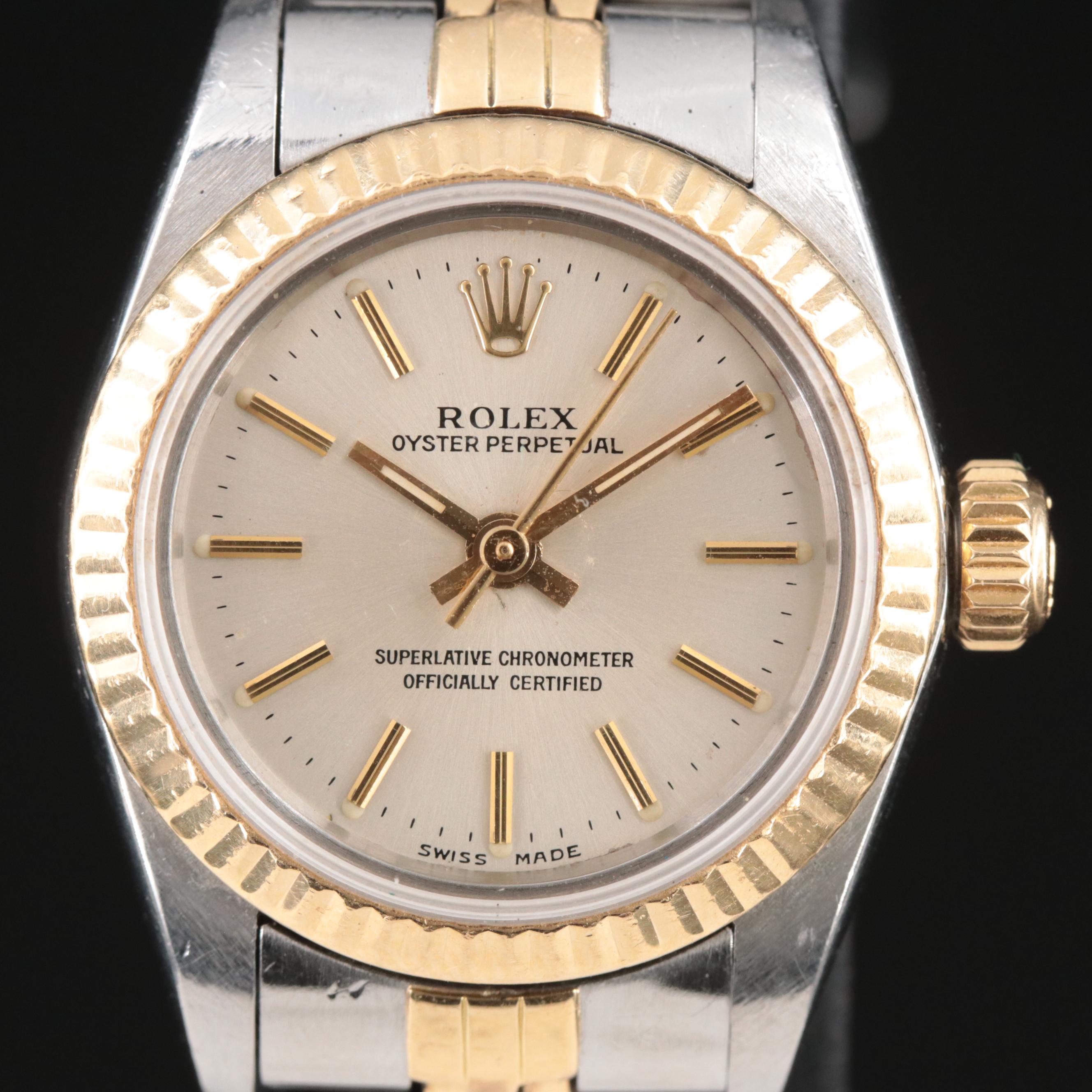 1986 Rolex Oyster Perpetual Watch