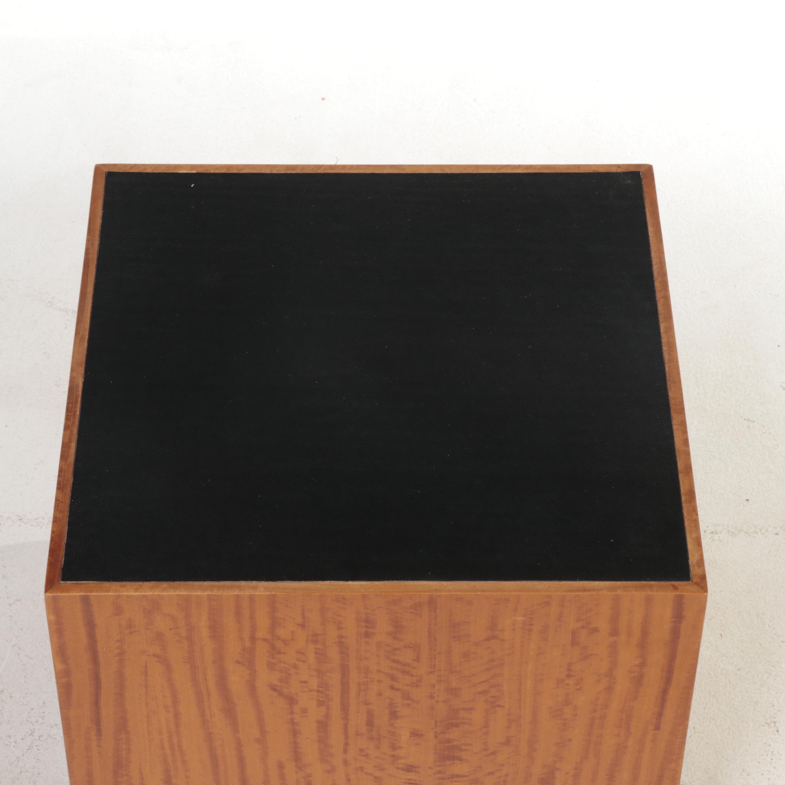 Mid Century Modern Cube Plant Stand