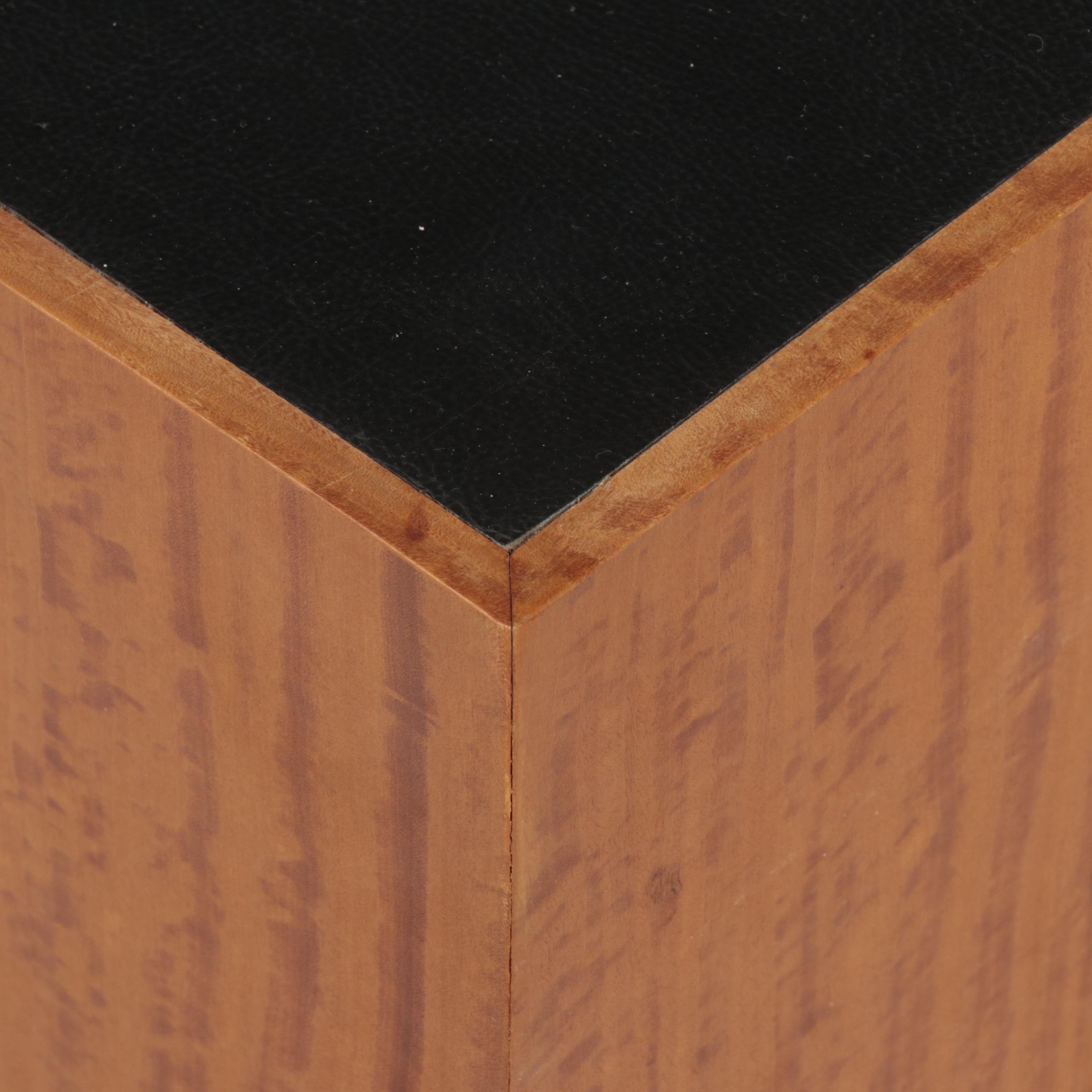 Mid Century Modern Cube Plant Stand