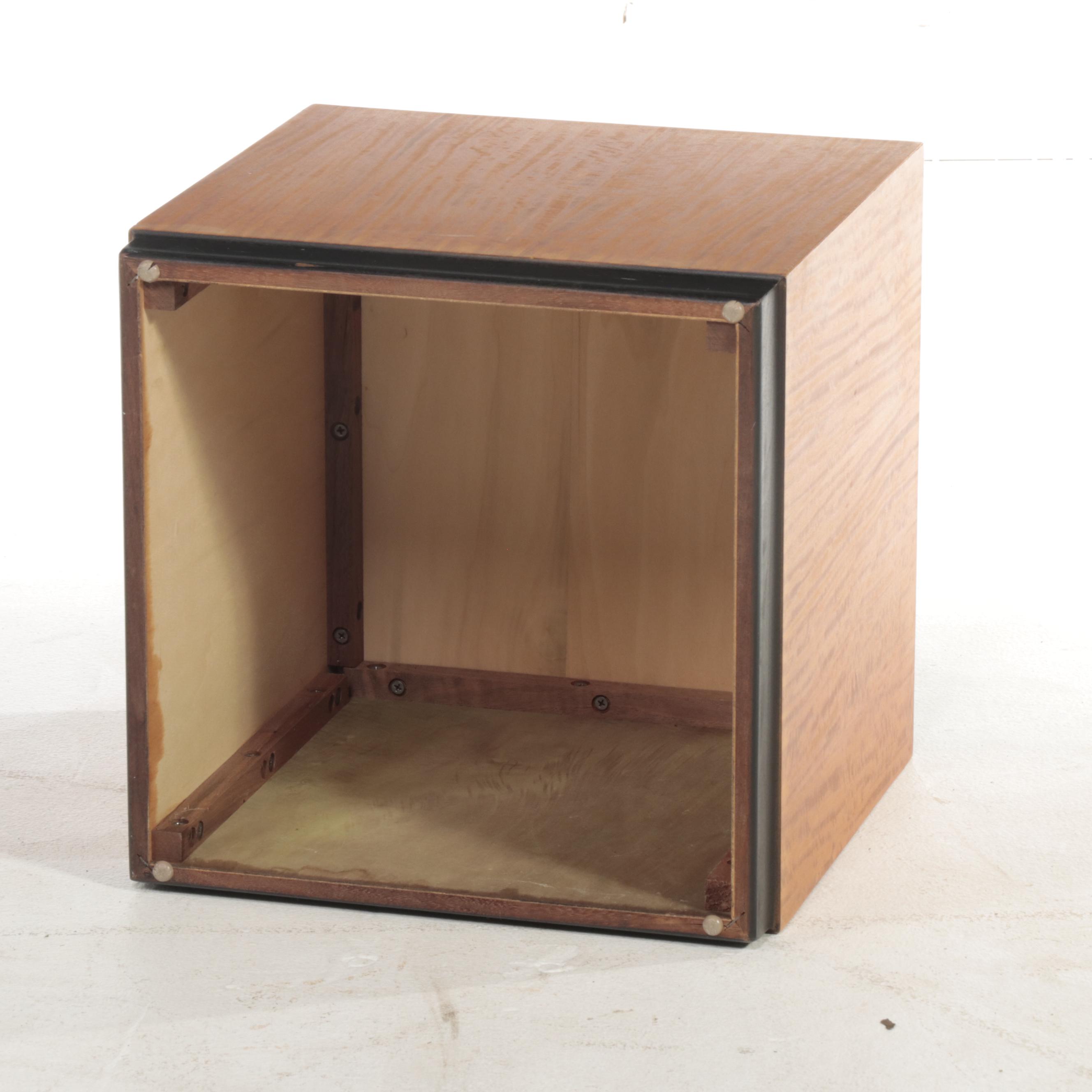 Mid Century Modern Cube Plant Stand