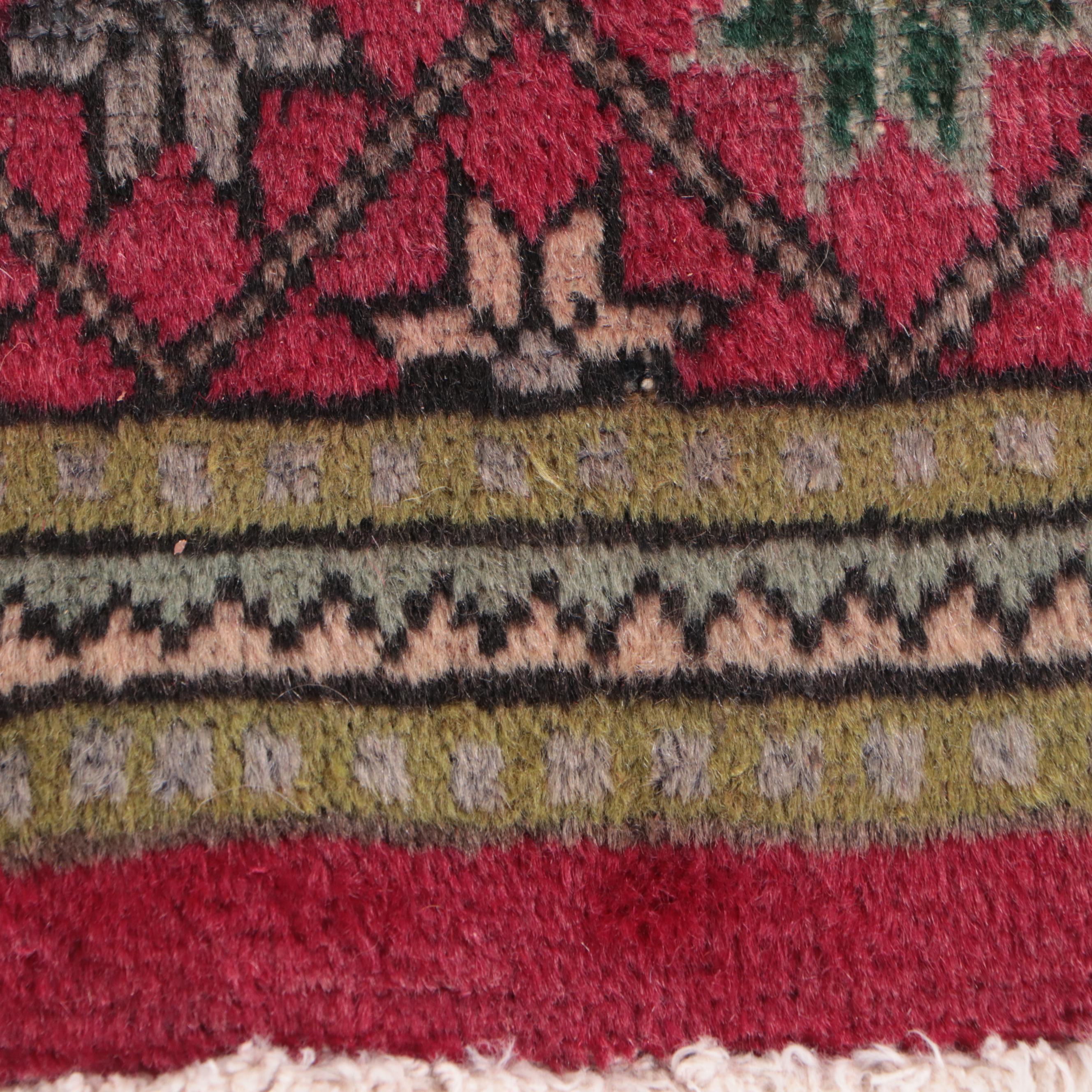 3'4 x 6'3 Hand-Knotted Caucasian Kazak Area Rug