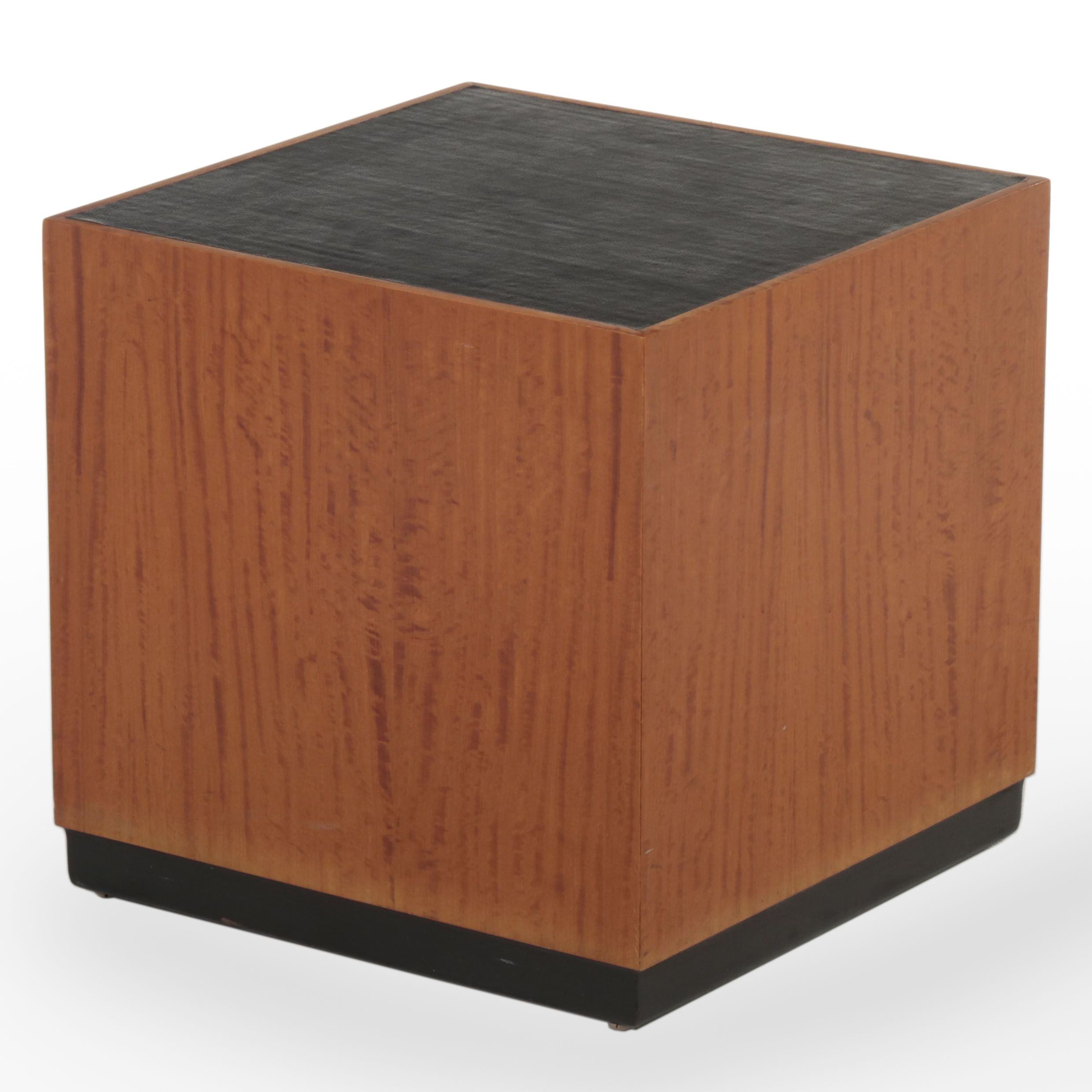 Mid Century Modern Cube Plant Stand