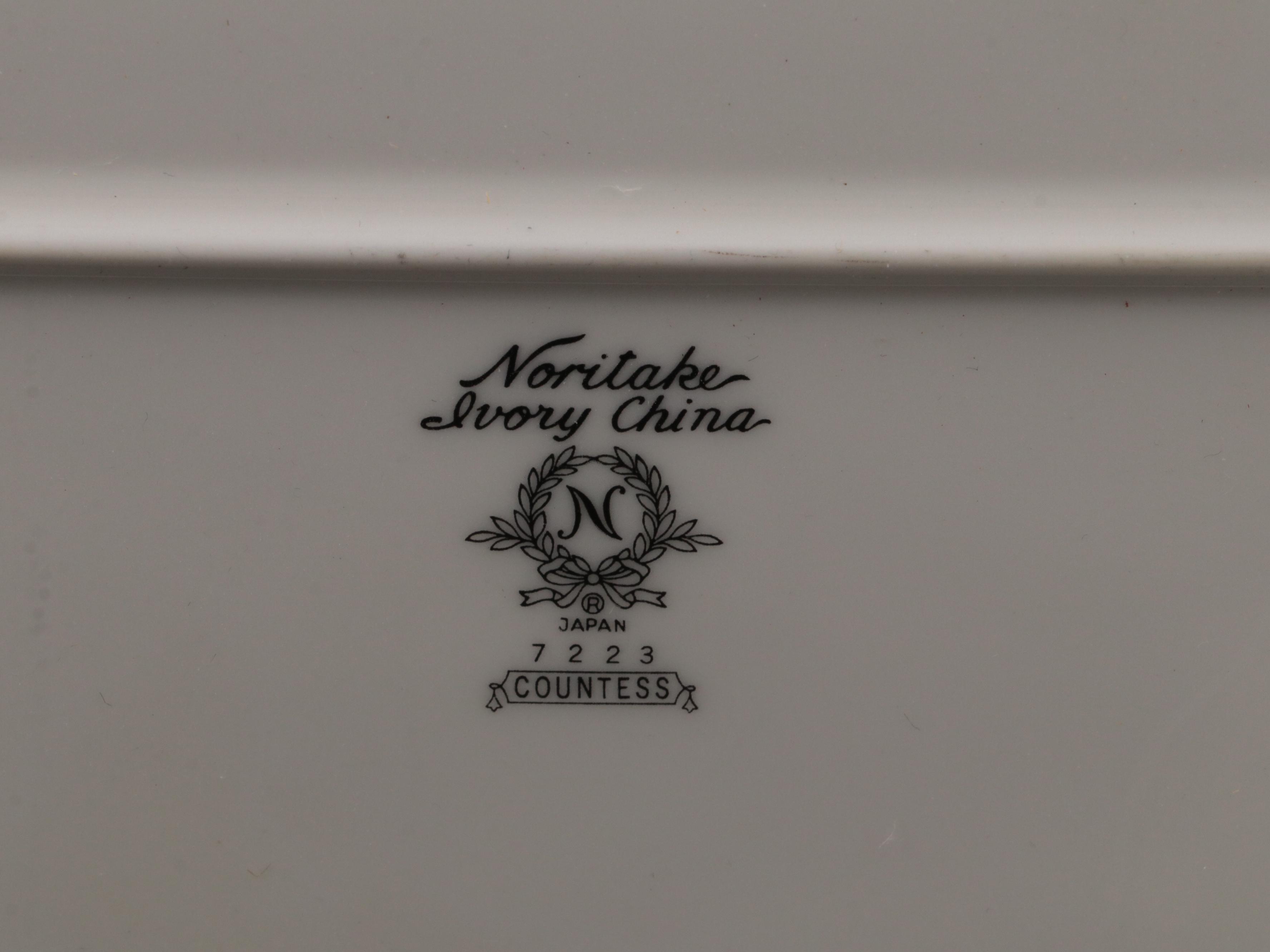 Noritake "Countess" China Dinnerware, 1975 - 1987