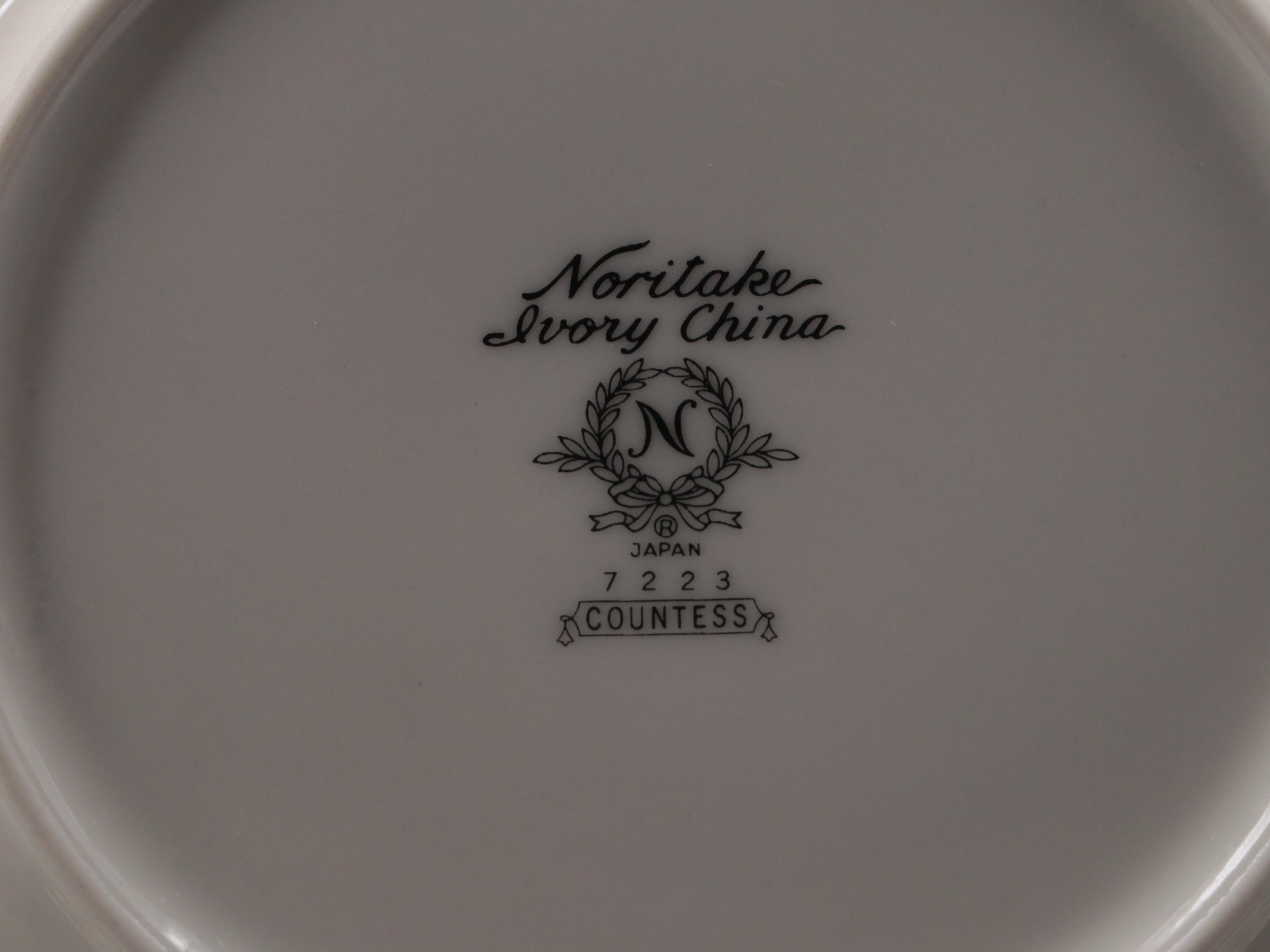 Noritake "Countess" China Dinnerware, 1975 - 1987