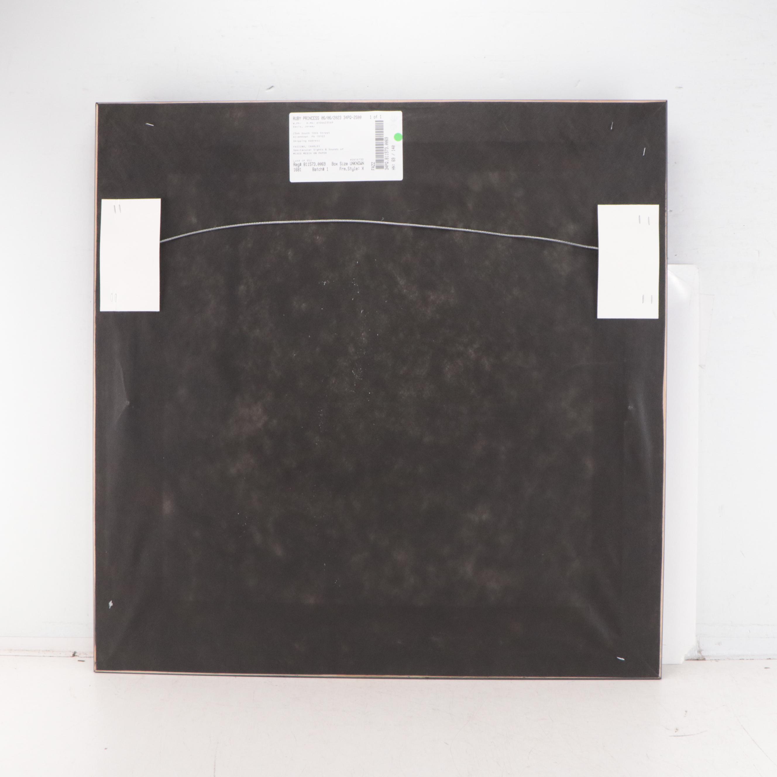 Charles Fazzino Embellished Dimensional Giclée of New York City, 2017