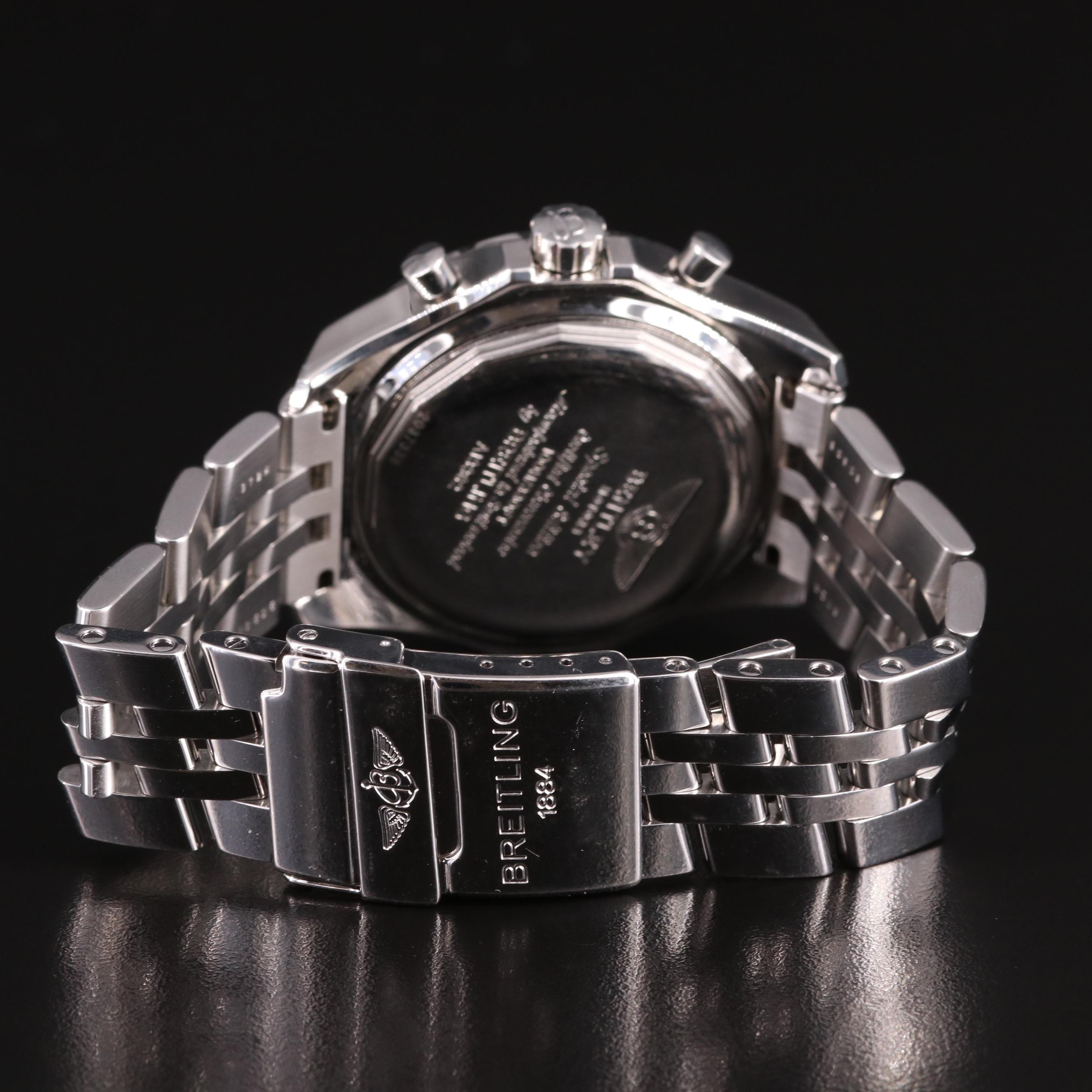 Breitling Bentley GT Chronograph 45MM Blue Steel Automatic Watch