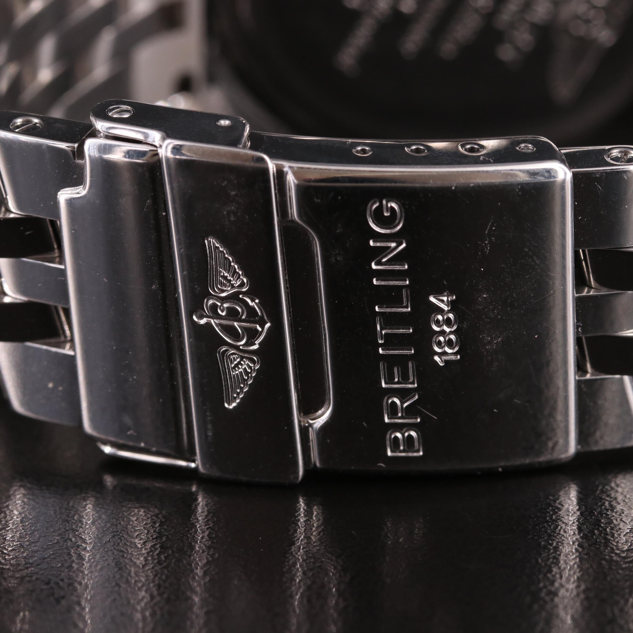 Breitling Bentley GT Chronograph 45MM Blue Steel Automatic Watch