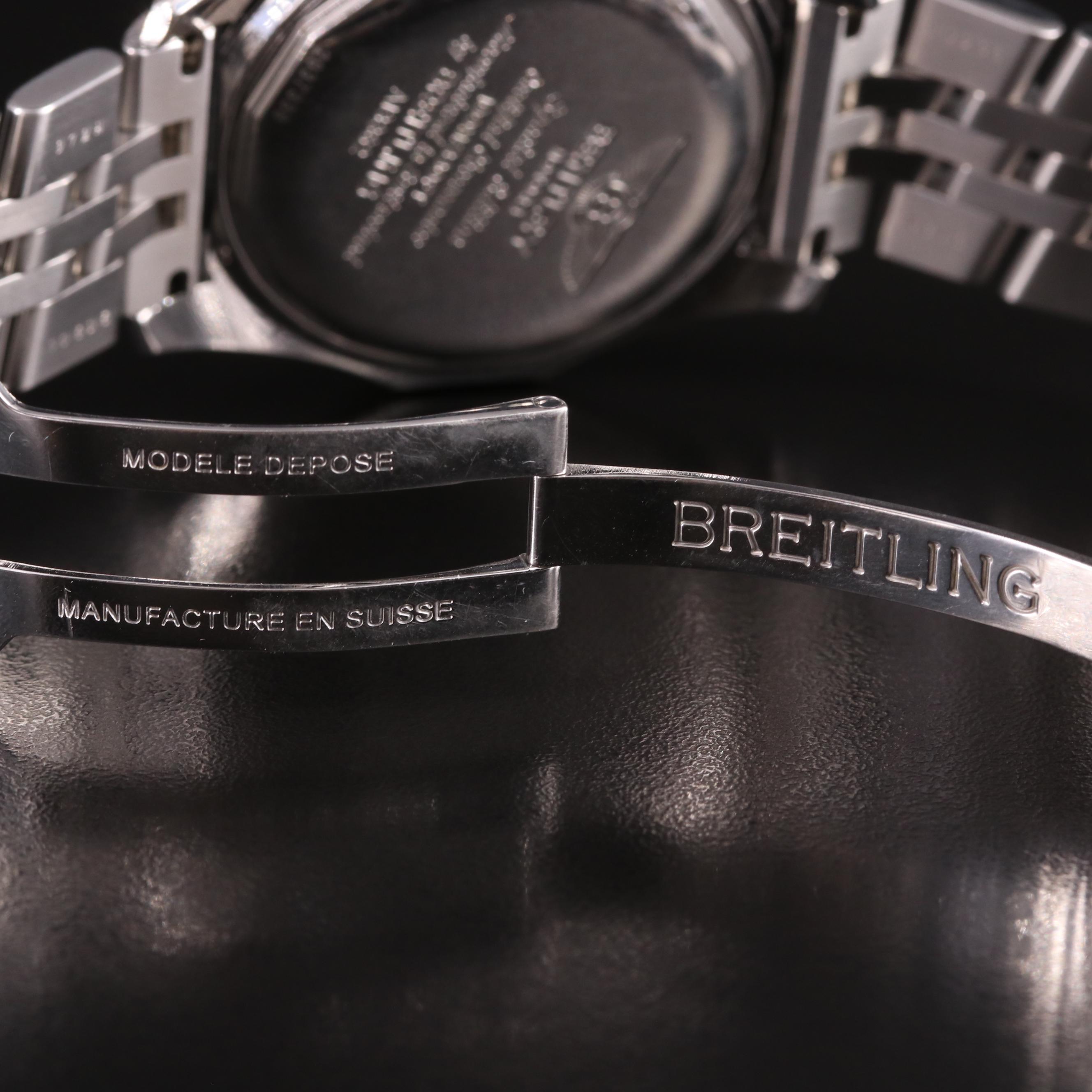 Breitling Bentley GT Chronograph 45MM Blue Steel Automatic Watch