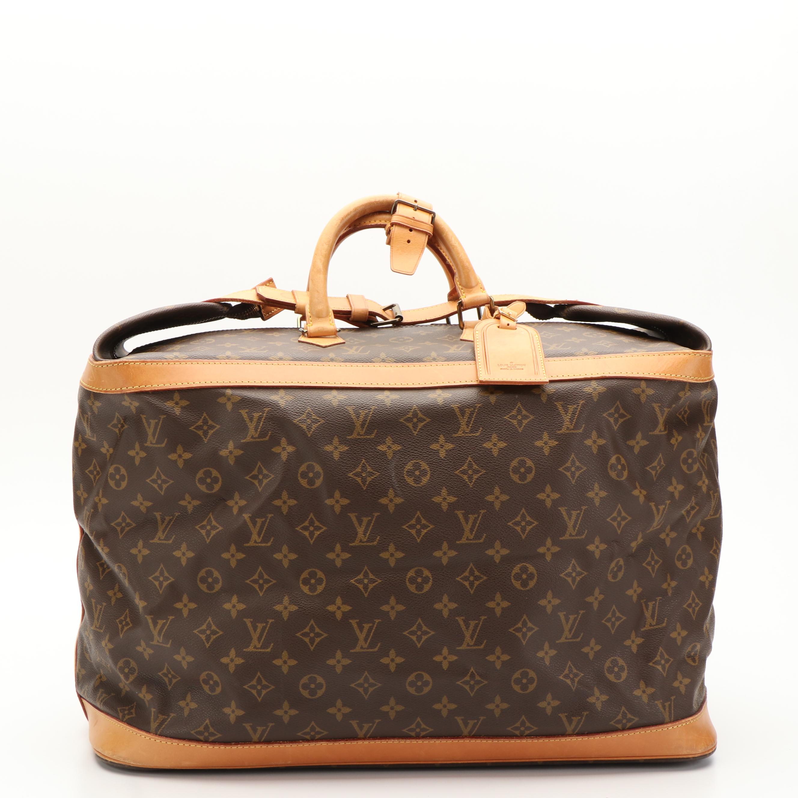Louis Vuitton Cruiser Bag 50 in Monogram Canvas and Vachetta Leather