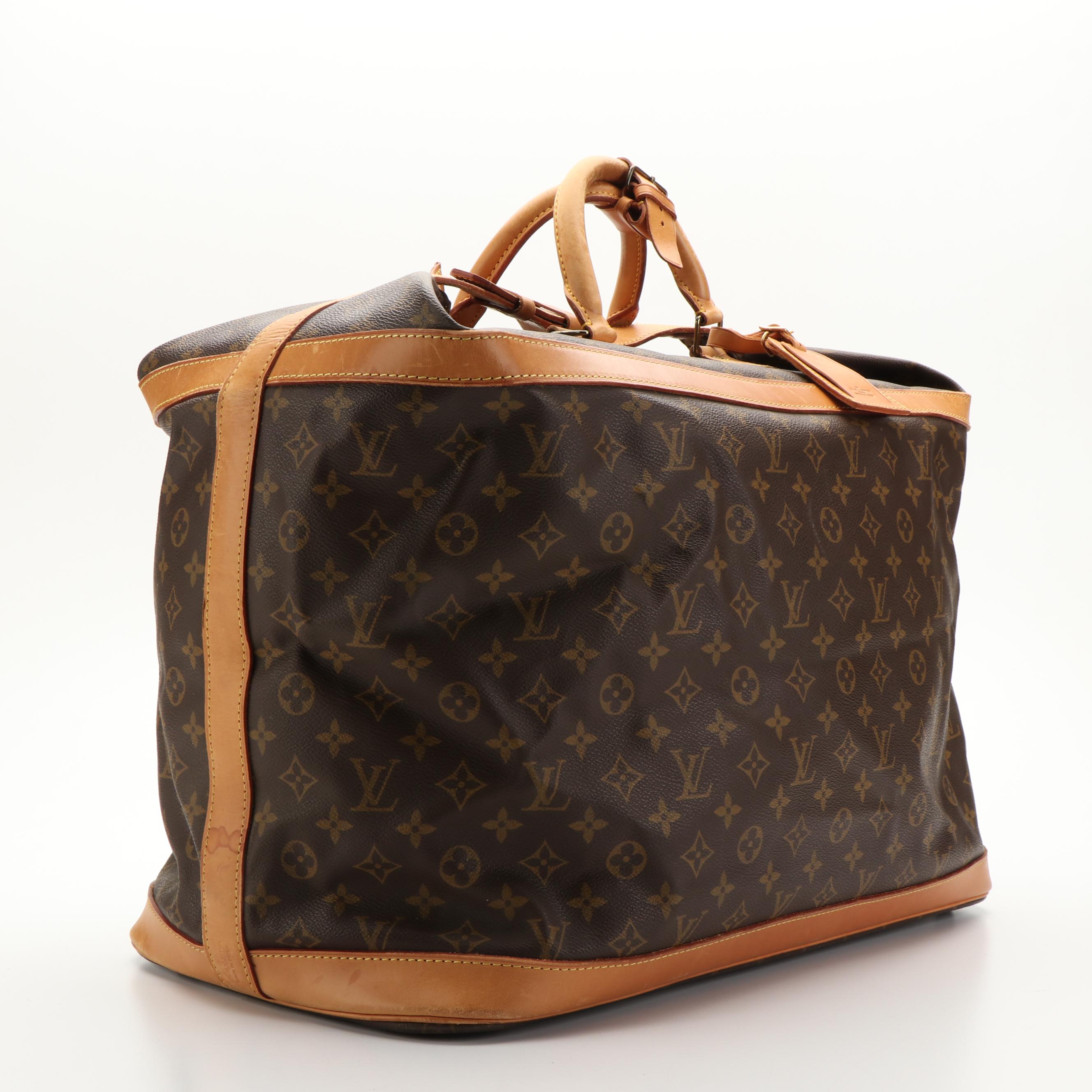 Louis Vuitton Cruiser Bag 50 in Monogram Canvas and Vachetta Leather