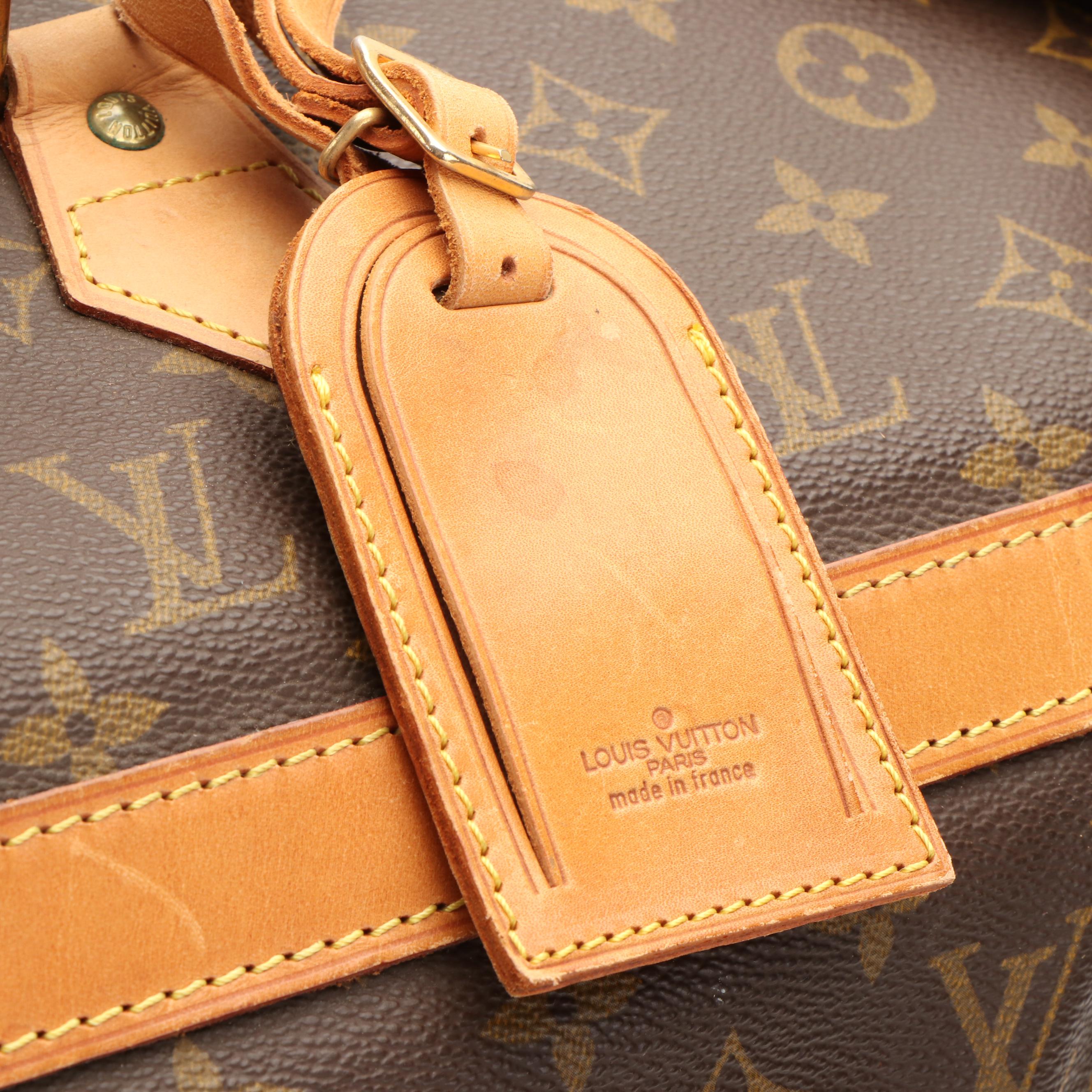 Louis Vuitton Cruiser Bag 50 in Monogram Canvas and Vachetta Leather