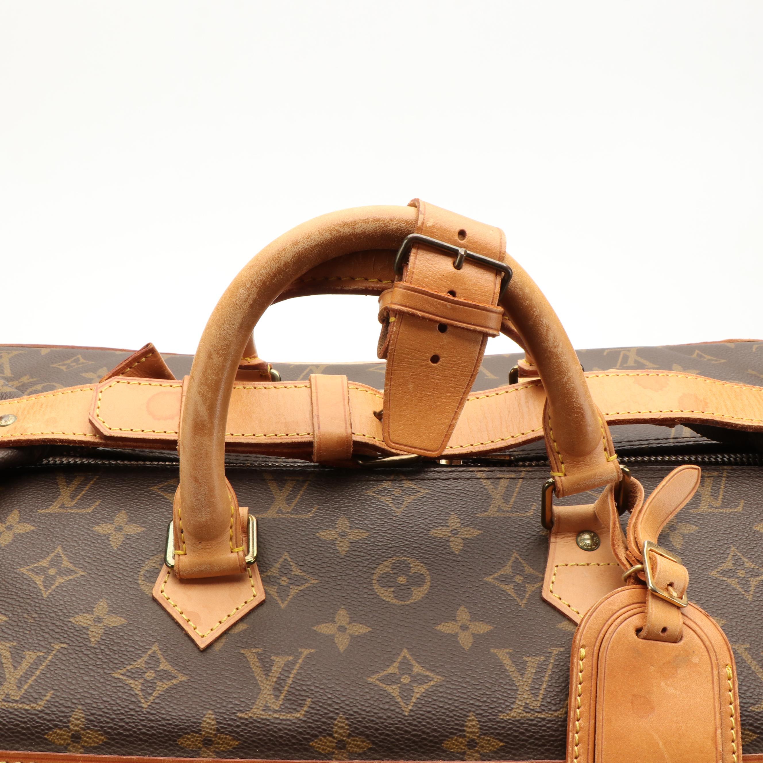 Louis Vuitton Cruiser Bag 50 in Monogram Canvas and Vachetta Leather
