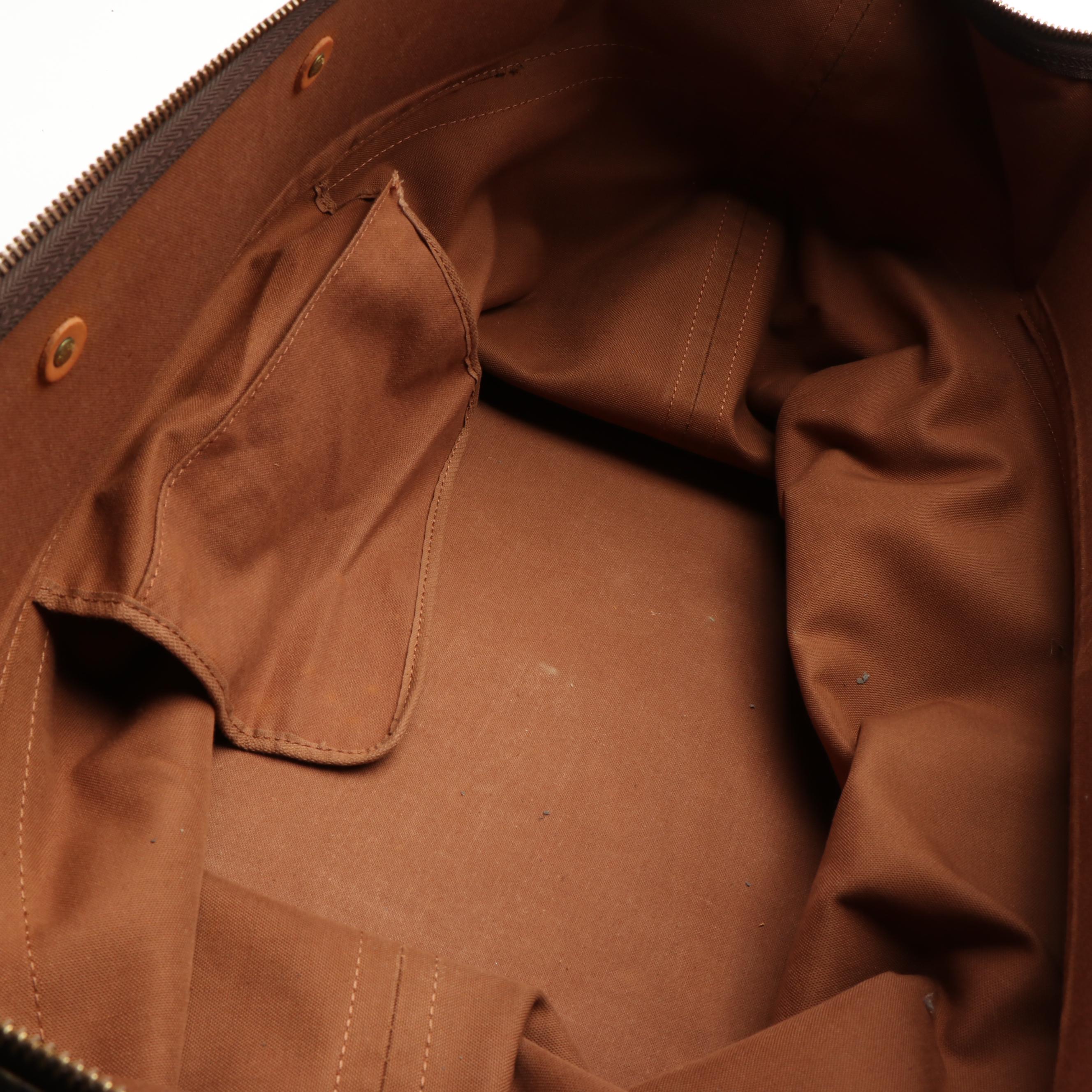 Louis Vuitton Cruiser Bag 50 in Monogram Canvas and Vachetta Leather