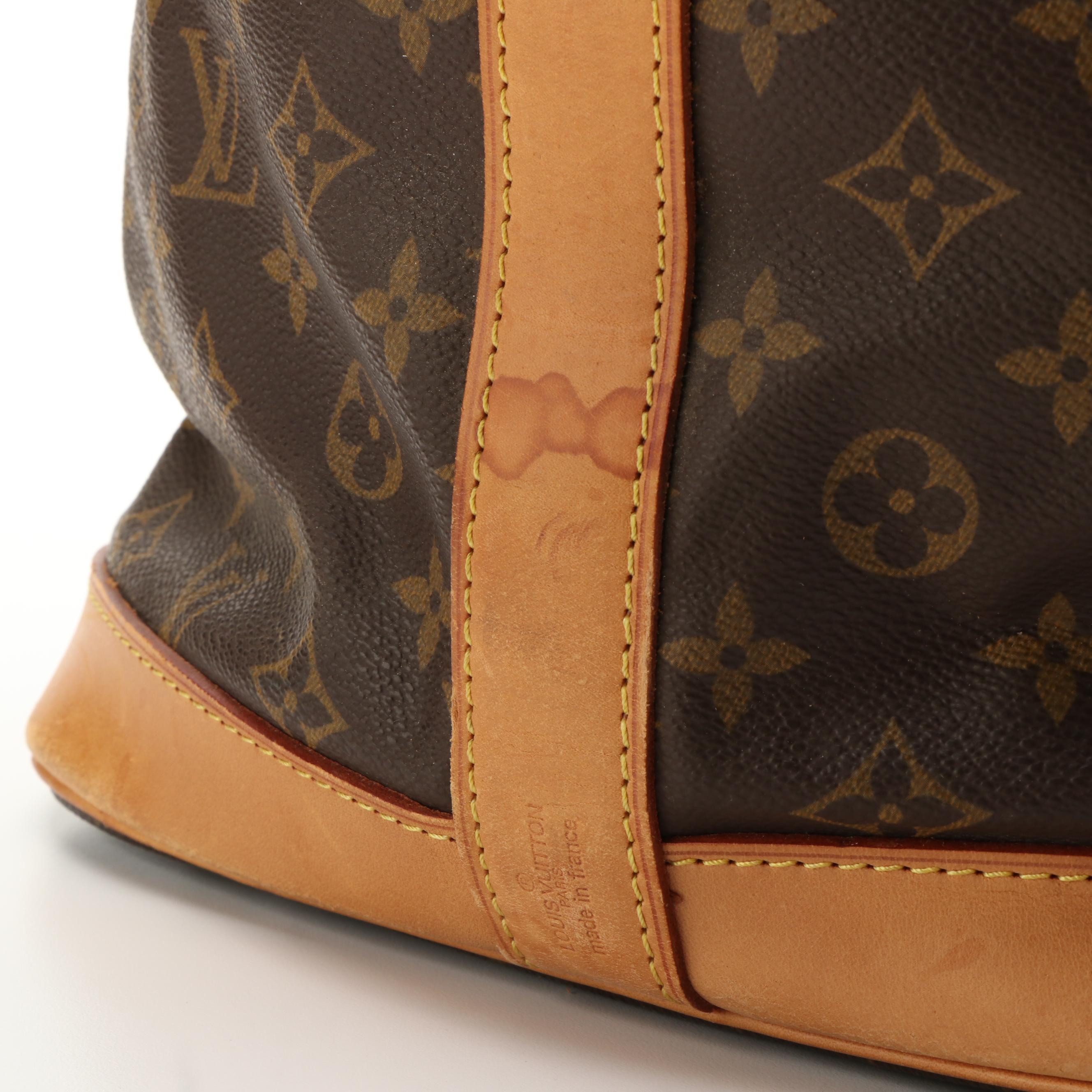 Louis Vuitton Cruiser Bag 50 in Monogram Canvas and Vachetta Leather