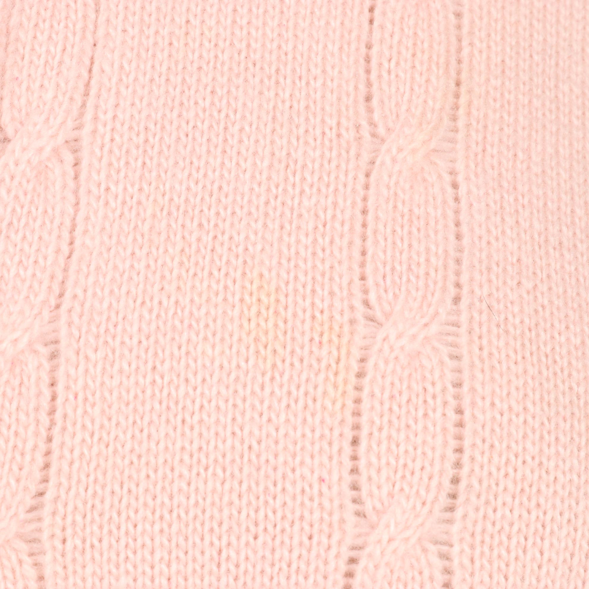 Women's Chanel Pink Cashmere Cardigan