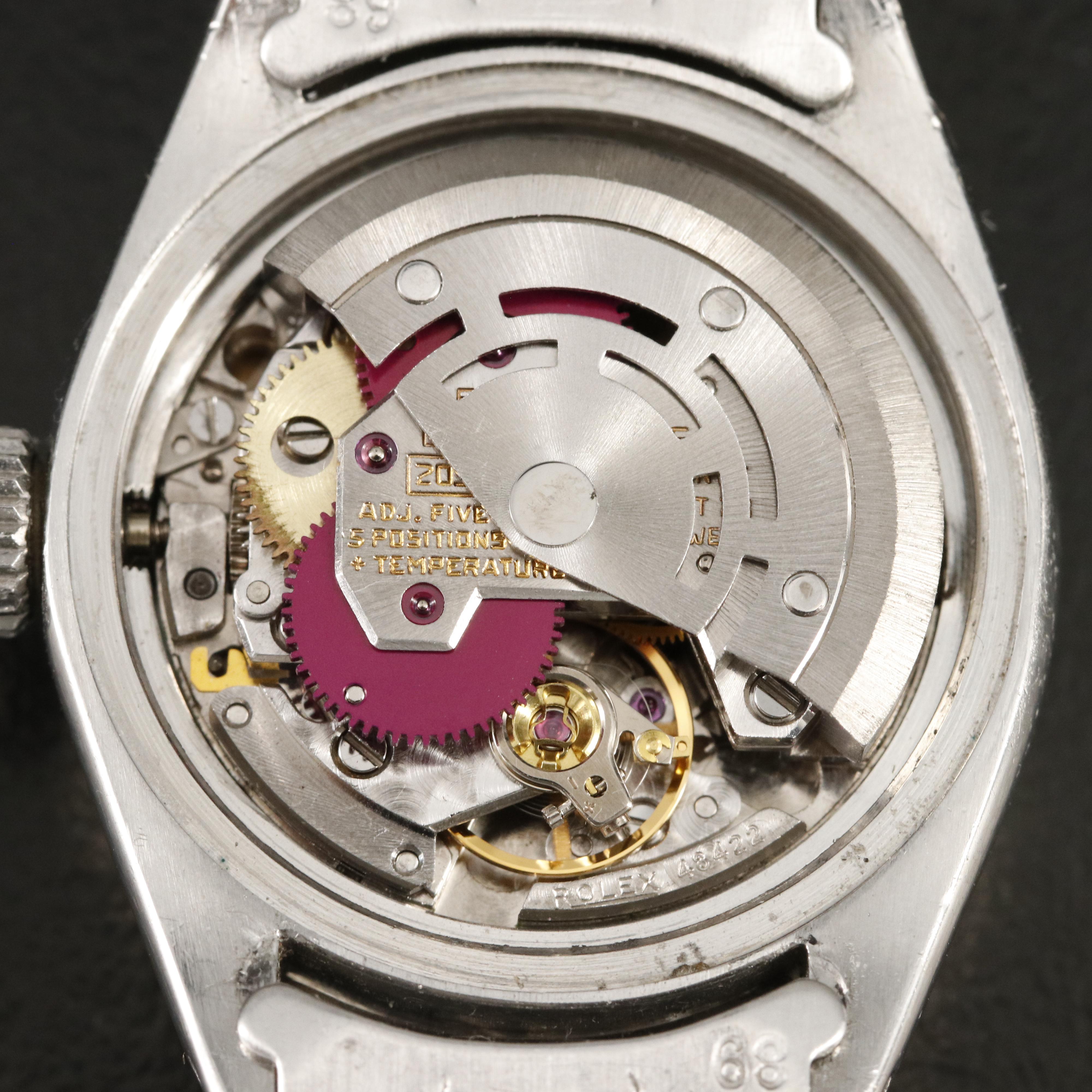 1973 Rolex Oyster Perpetual Date 14K and Stainless Steel Watch