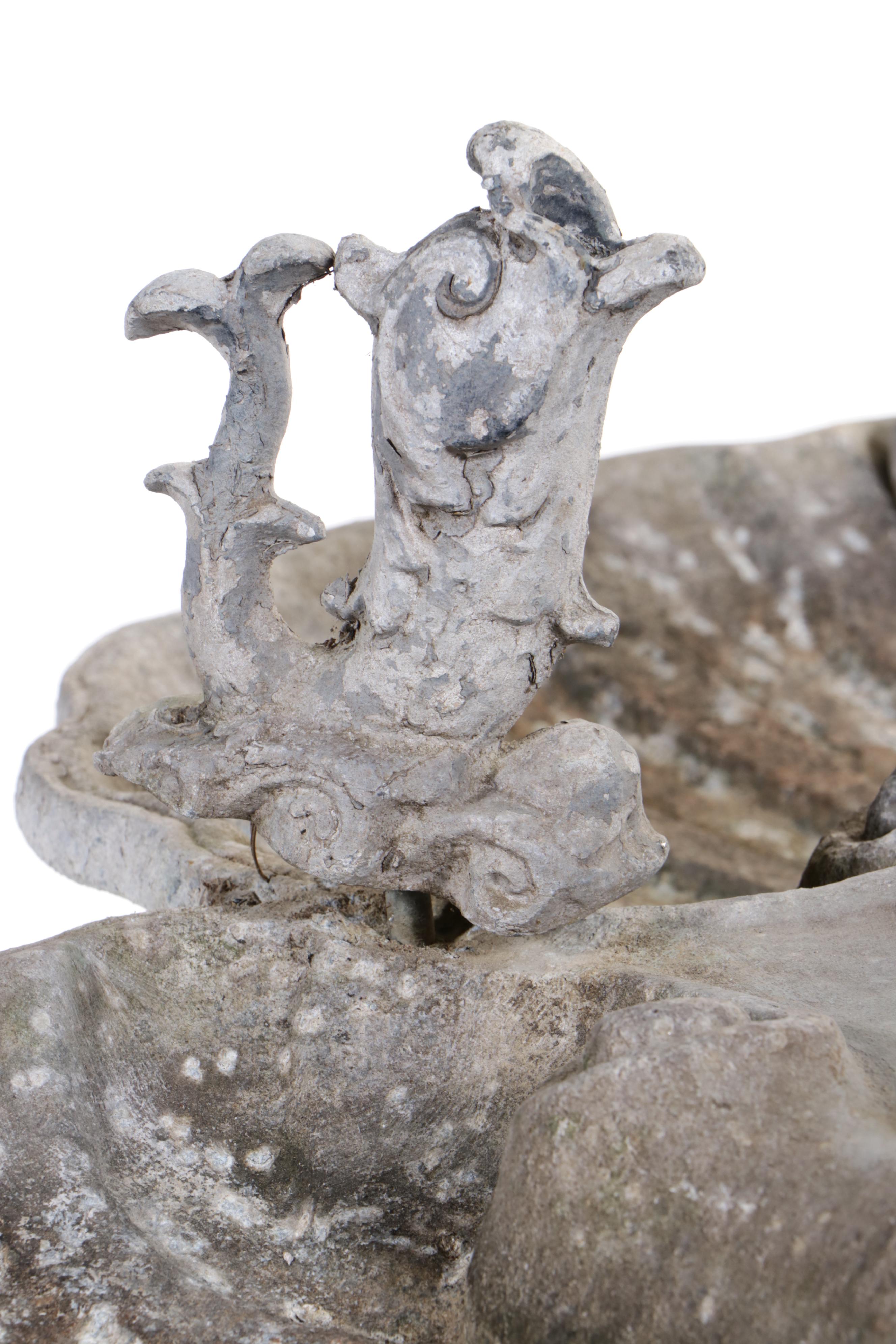 J.W. Fiske & Co. Neoclassical Style Cast Metal Outdoor Fountain