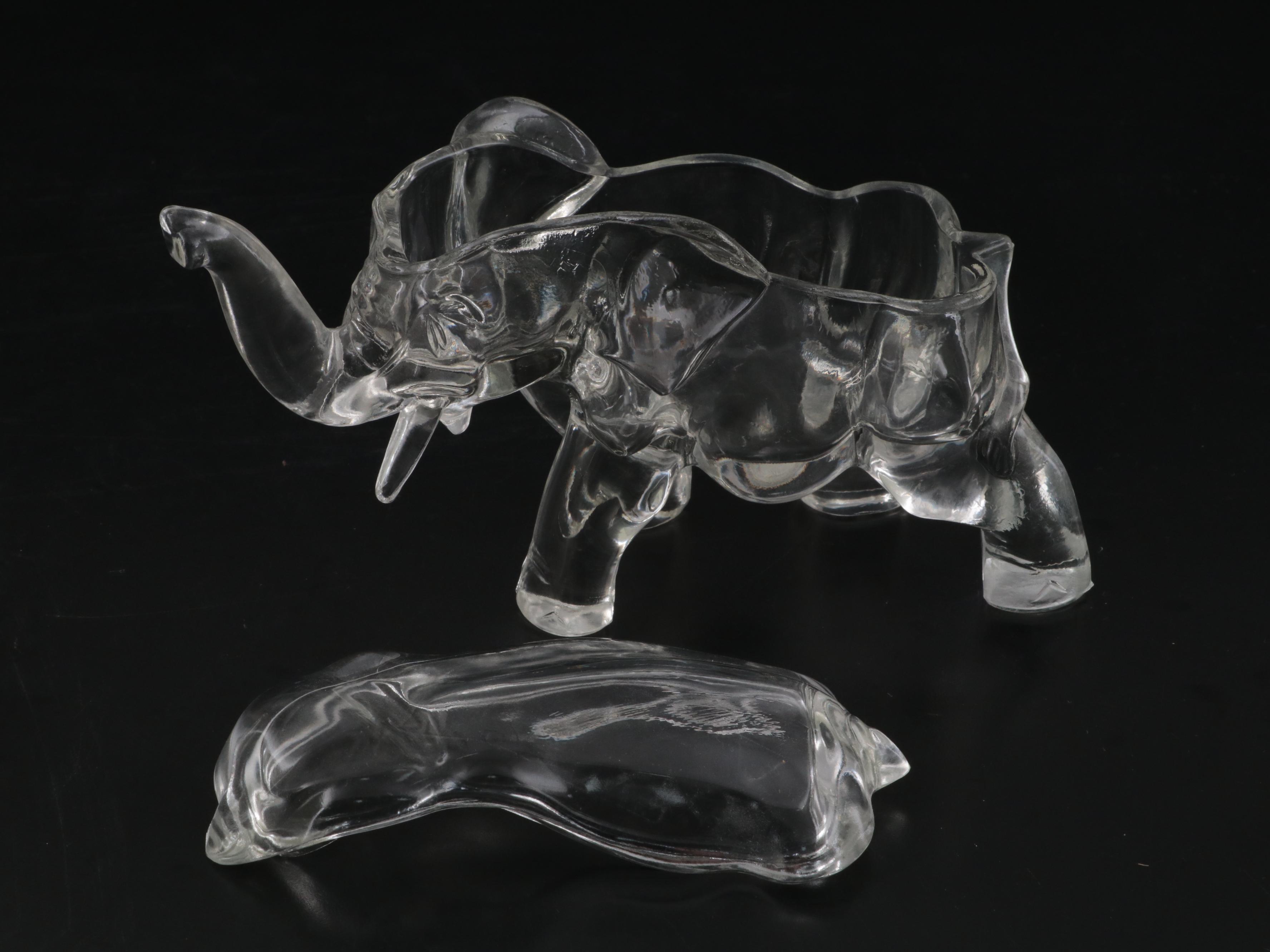 Vintage Glass Candy Containers