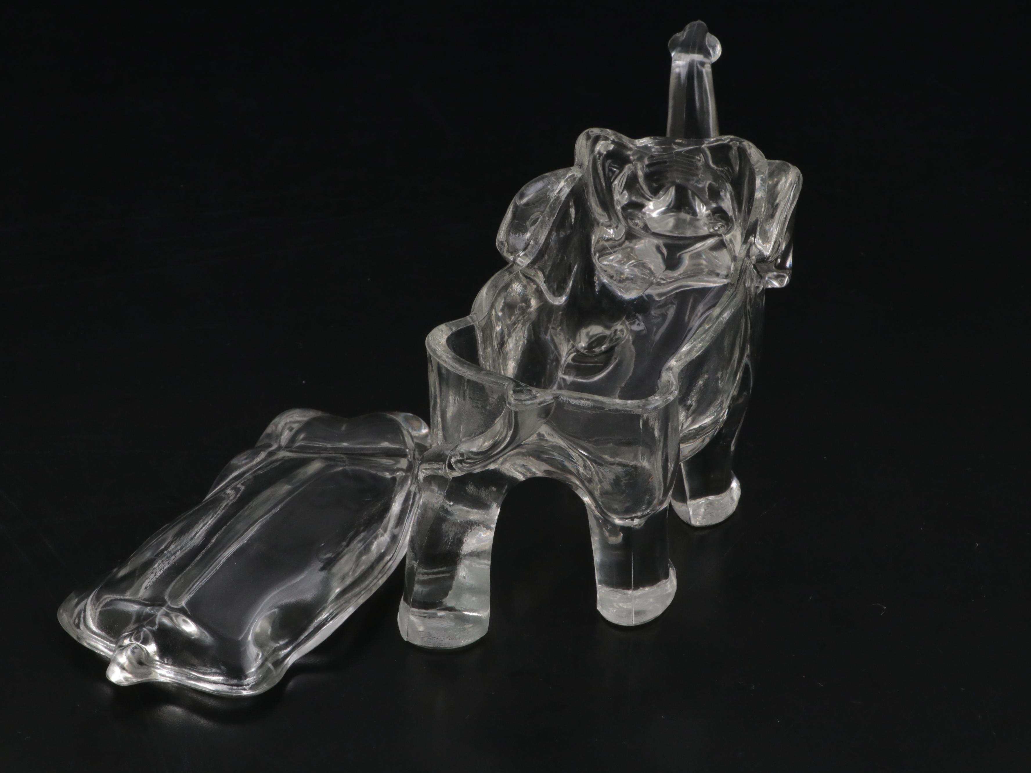 Vintage Glass Candy Containers