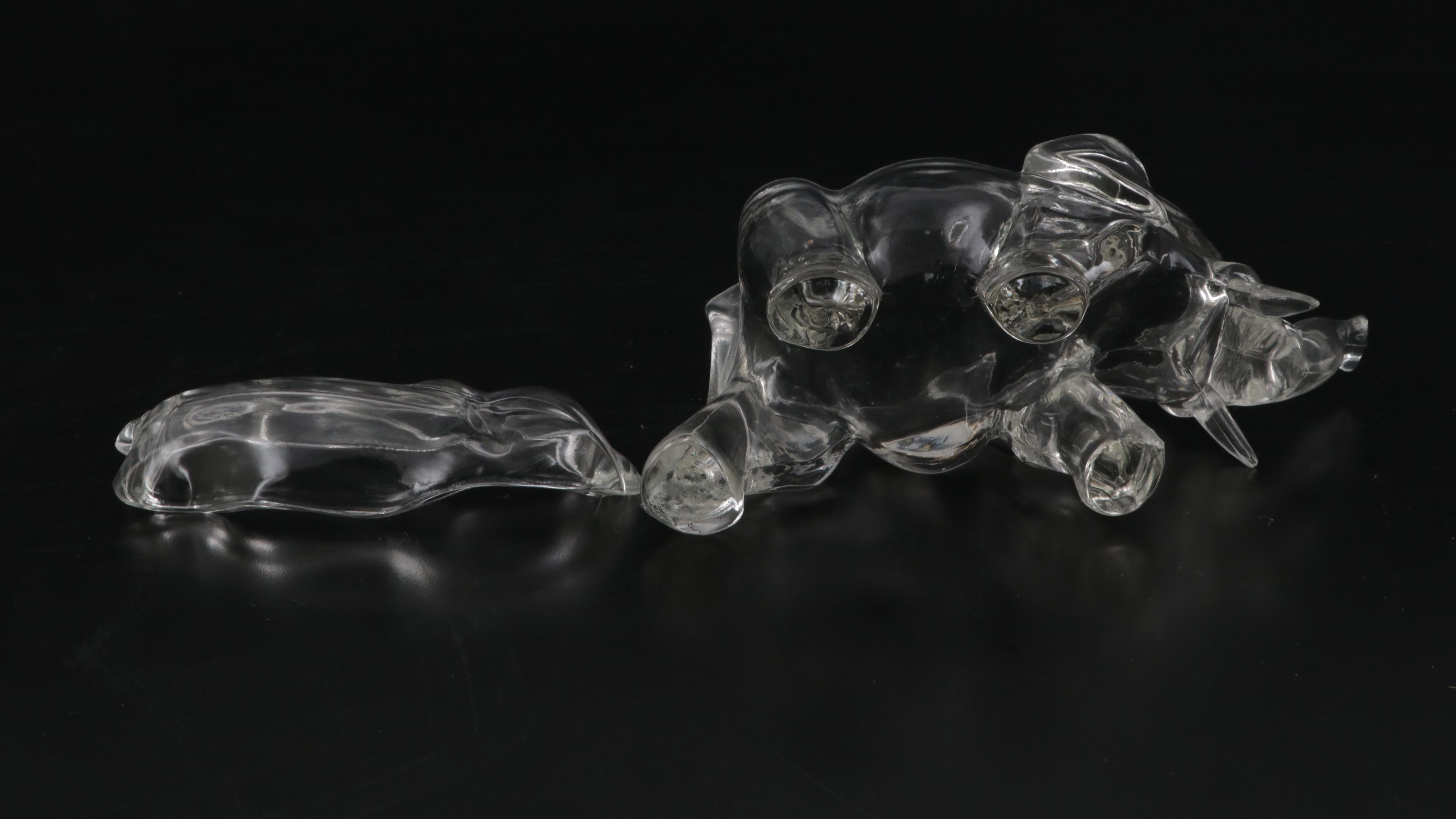 Vintage Glass Candy Containers