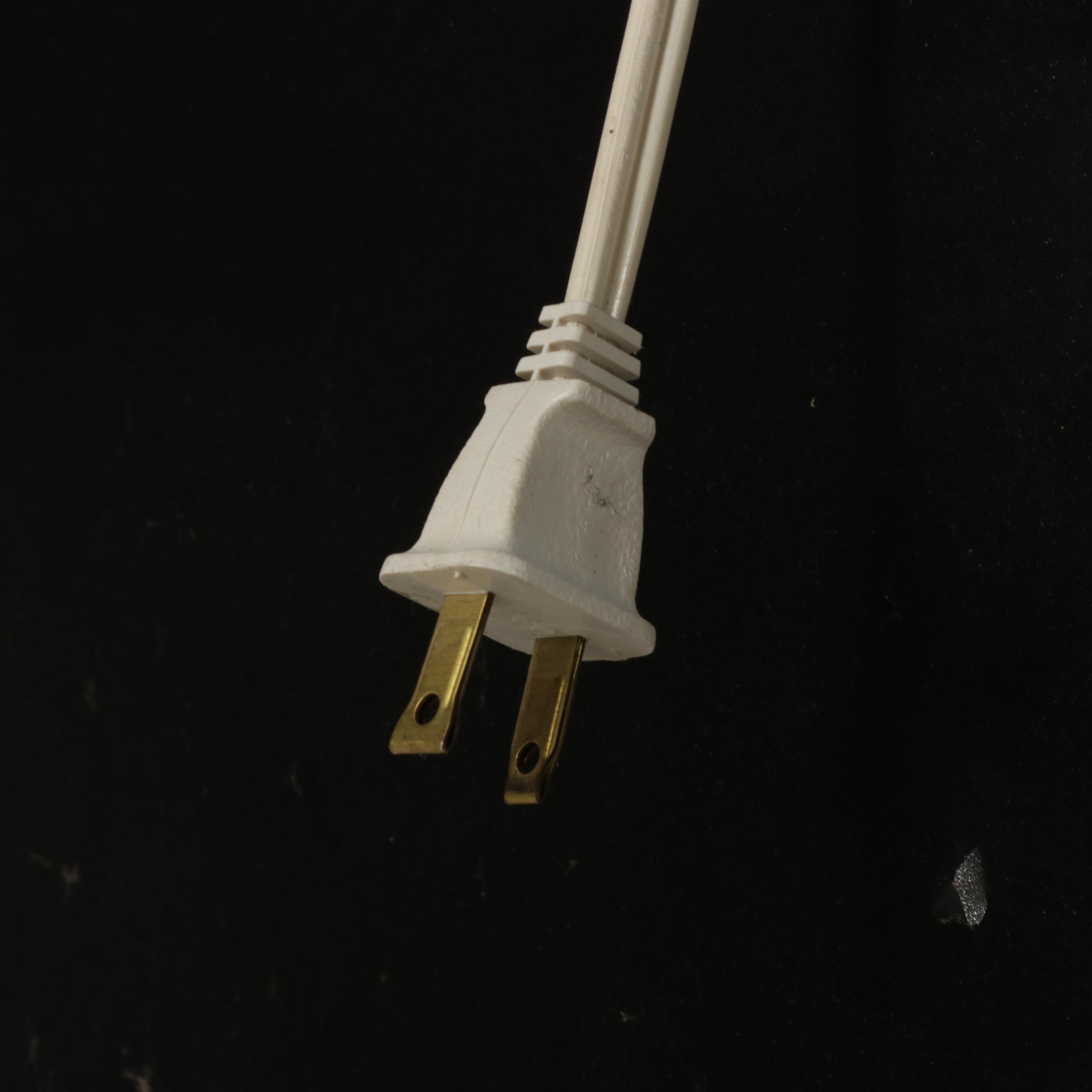 Brass-Clad Glass-Front Corner Display Cabinet