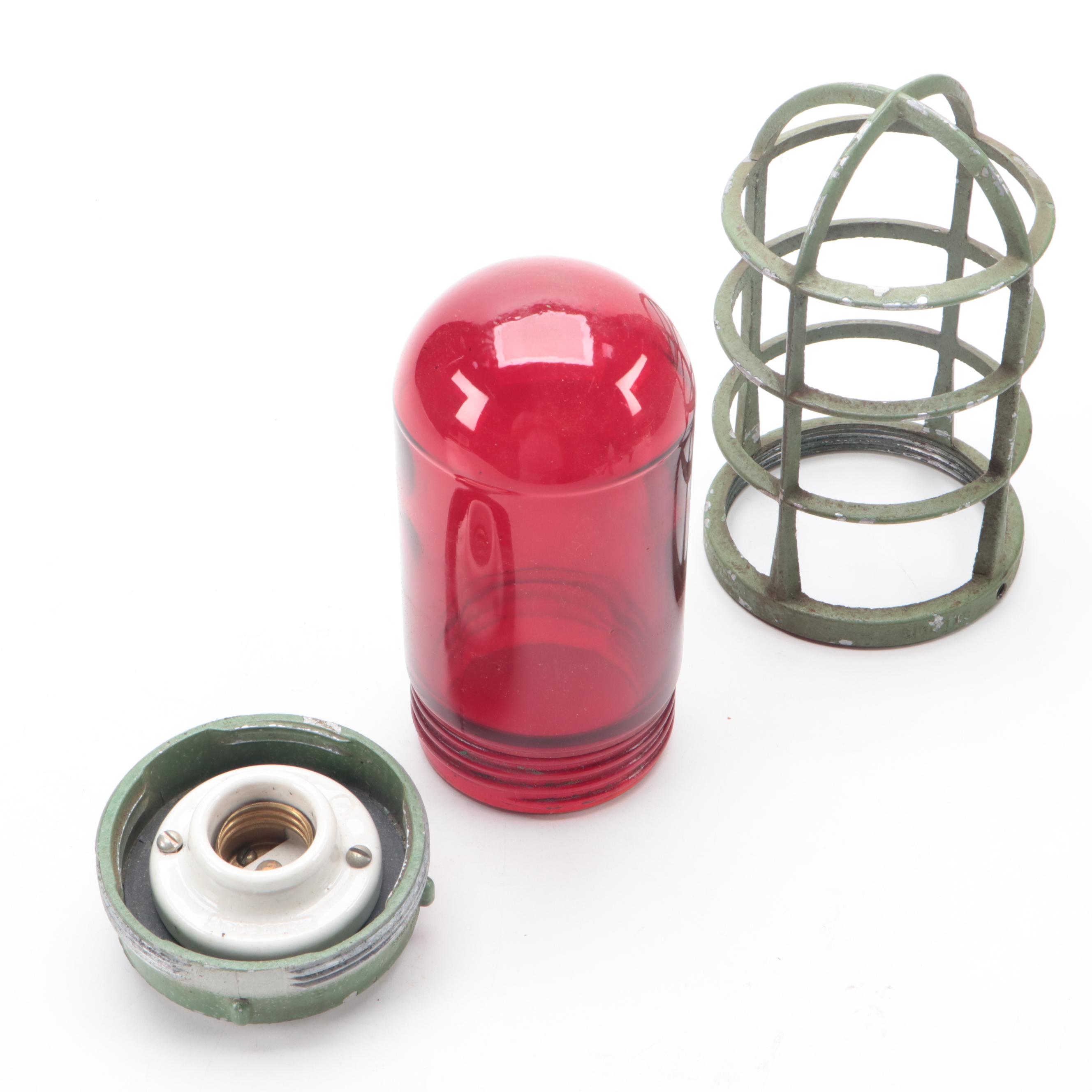 Killark Hazardous Location Metal Cage Light