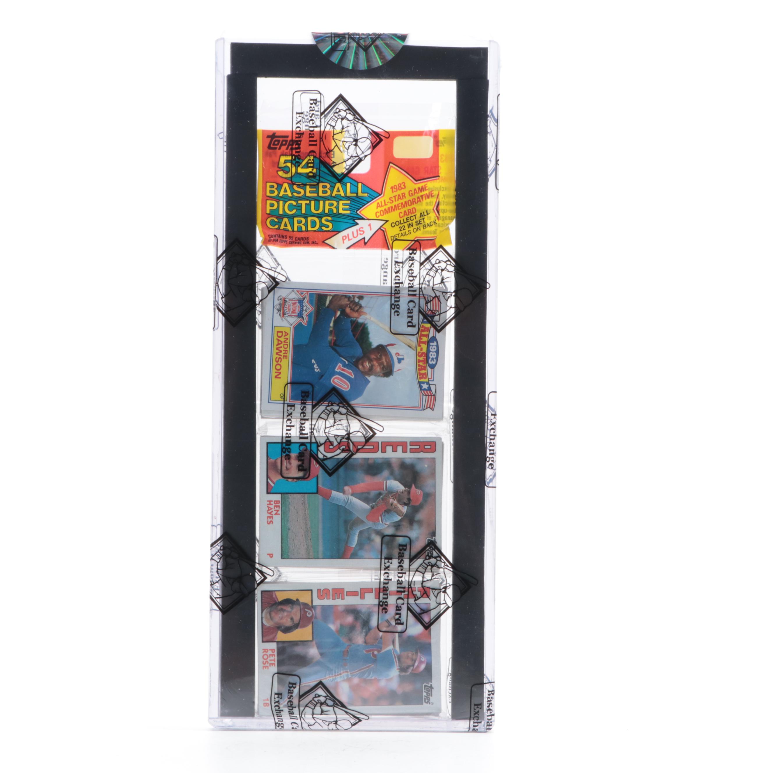 1984 Topps Baseball Cards Sealed BBCE Retail Rack Pack