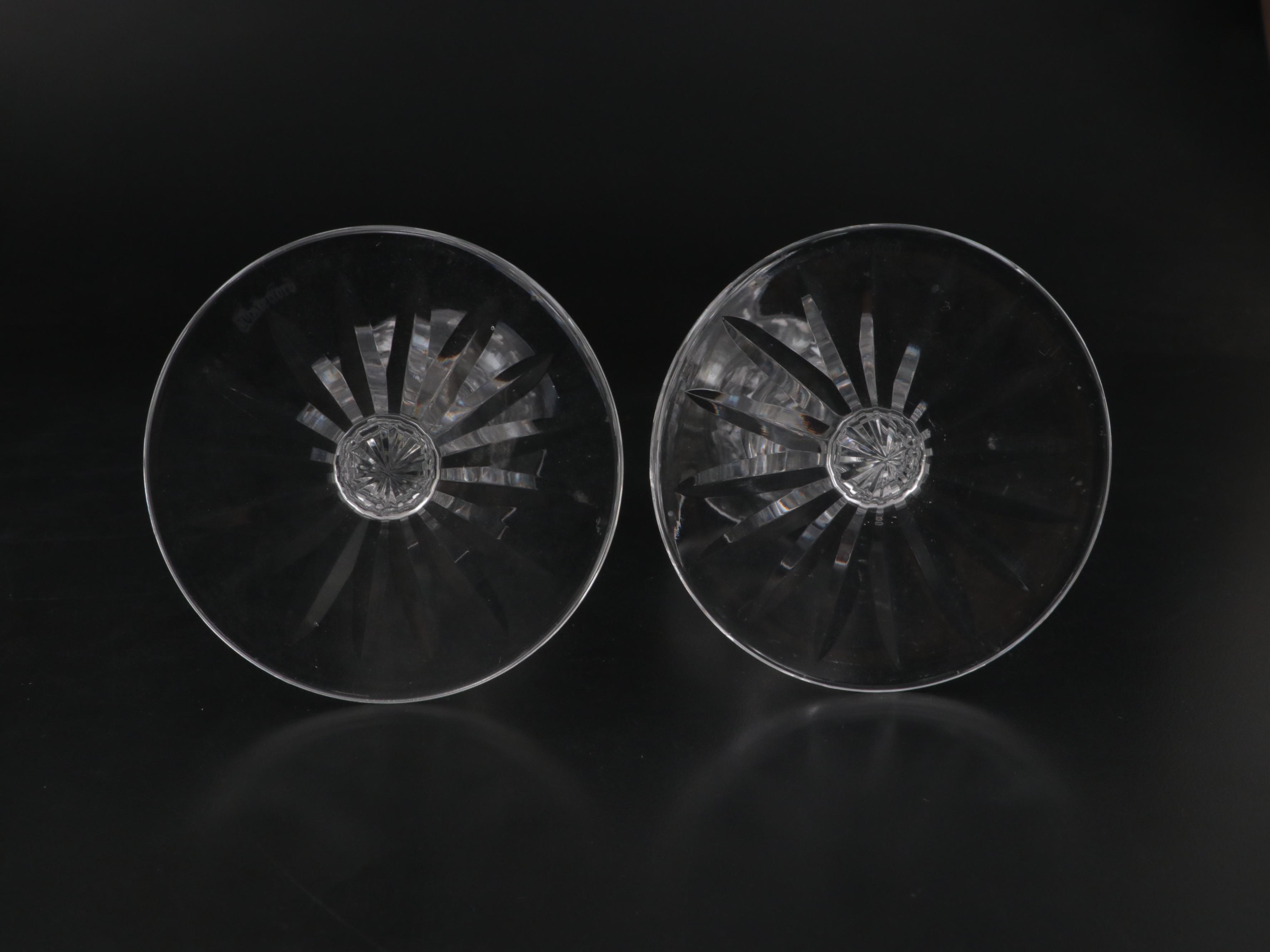 Waterford Crystal Flower Vase, Bud Vase and Candle Holders