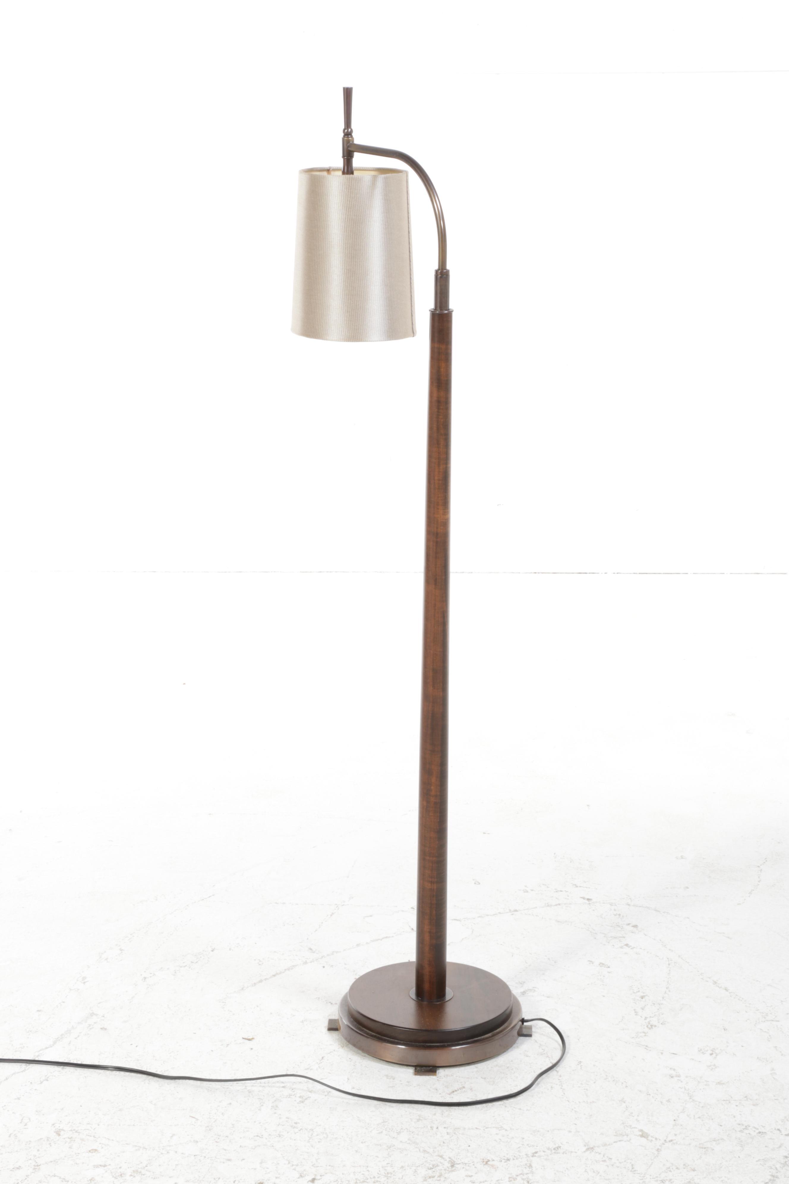 Modernist Style Adjustable-Height Floor Lamp, Incl. Frederick Cooper