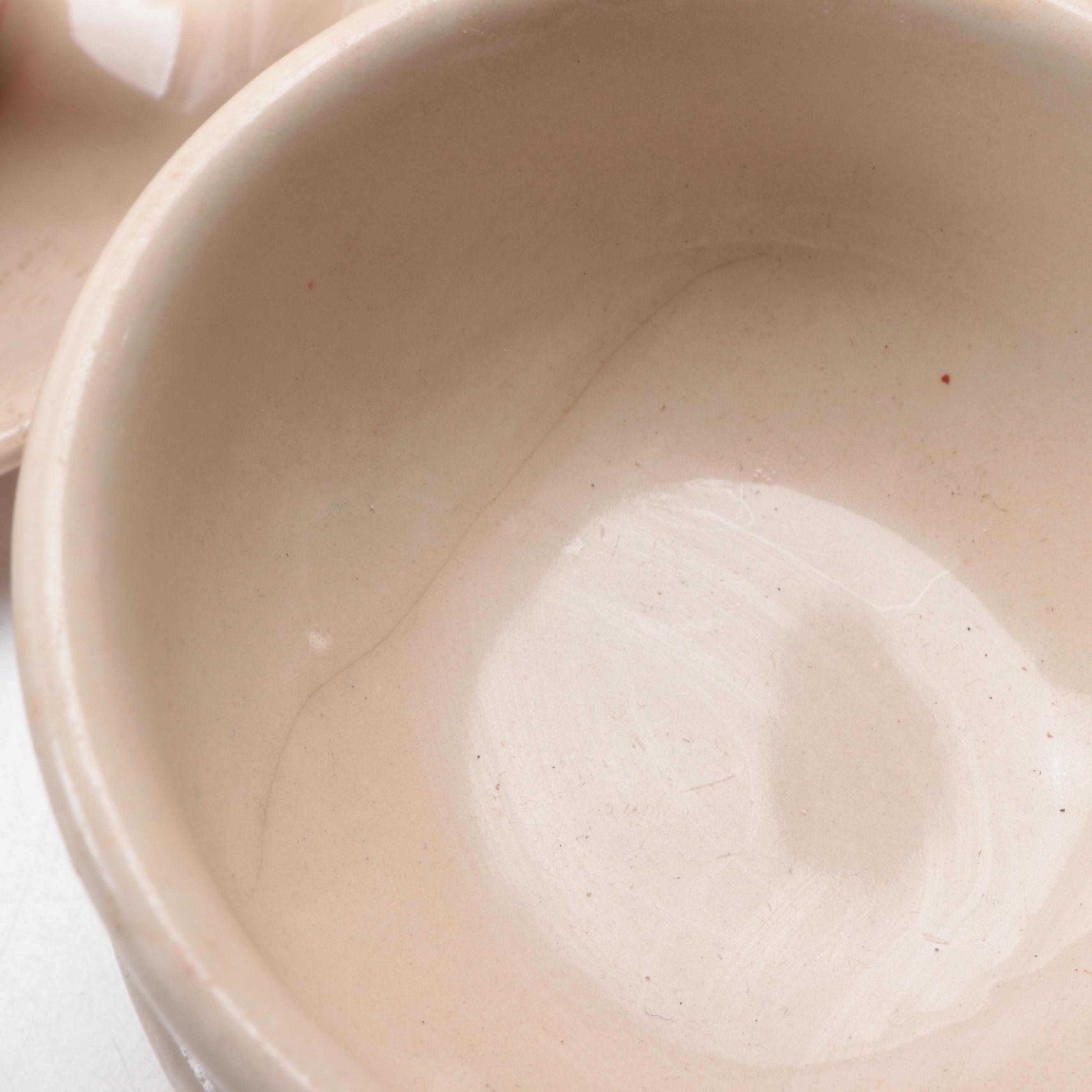 Wallace "Chuck Wagon" American Stoneware Dinnerware, Mid to Late 20th Century