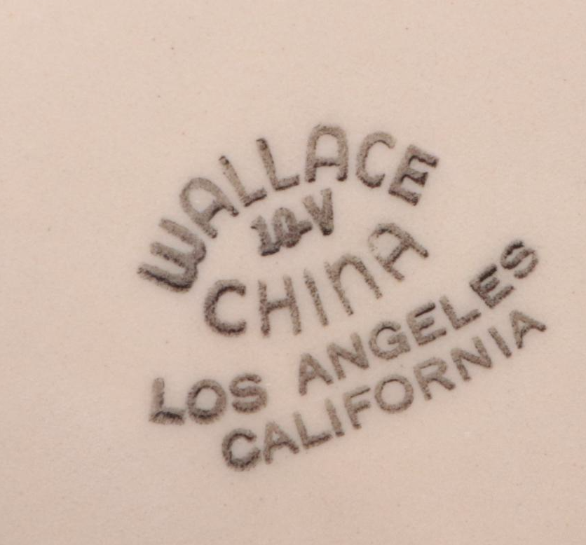 Wallace "Chuck Wagon" American Stoneware Dinnerware, Mid to Late 20th Century