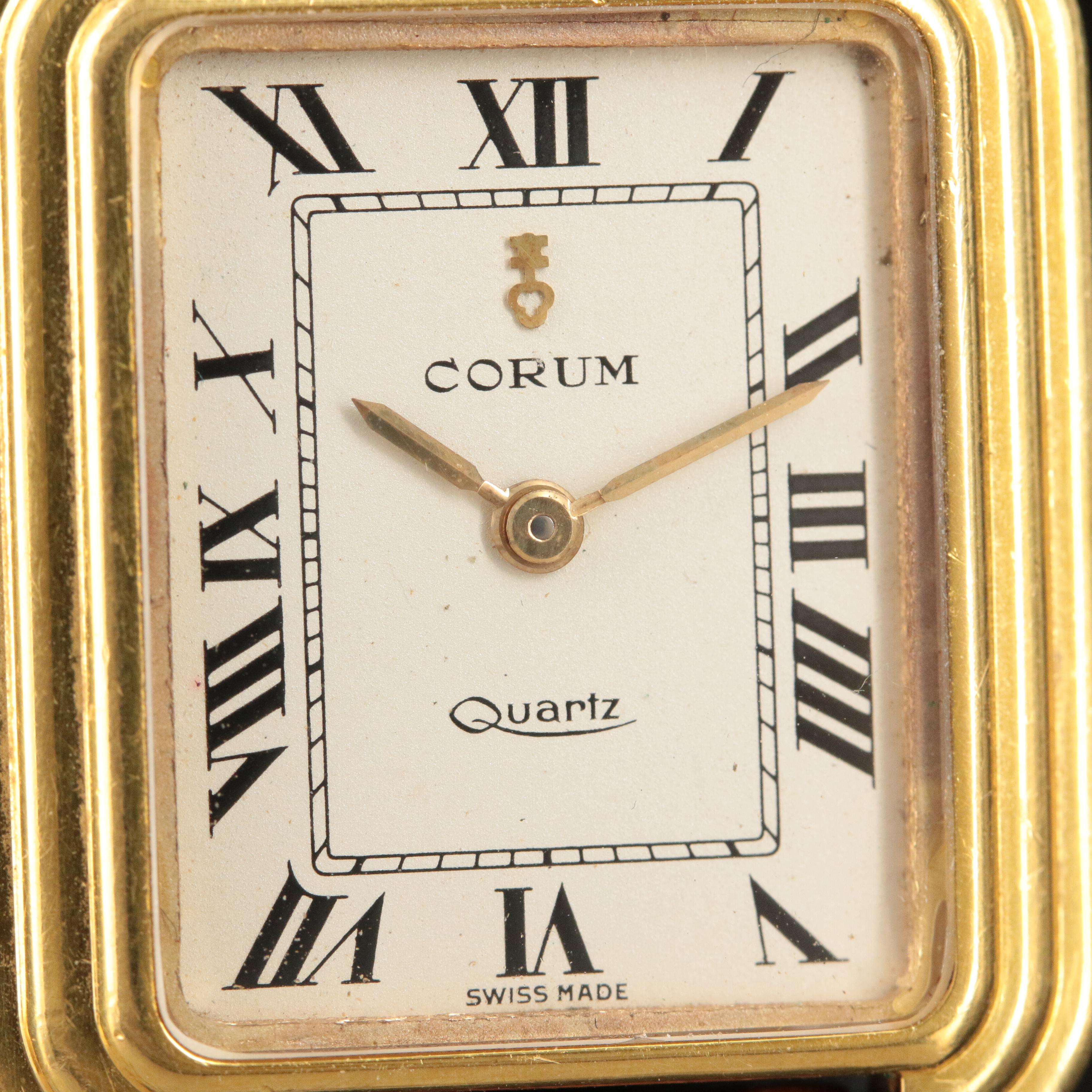 18K Corum Swiss-Made Quartz Watch