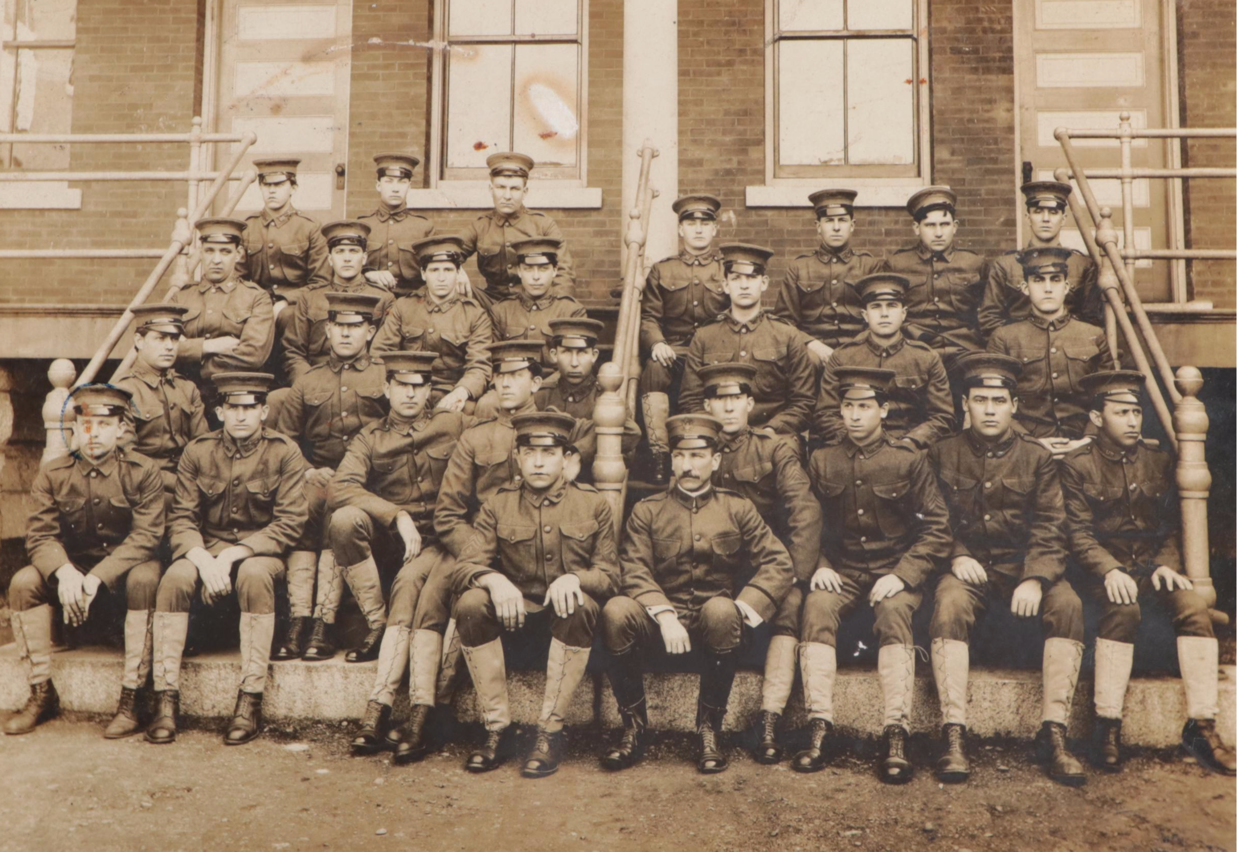Silver Gelatin Photographs of U. S. Army Soldiers, Early 20th Century