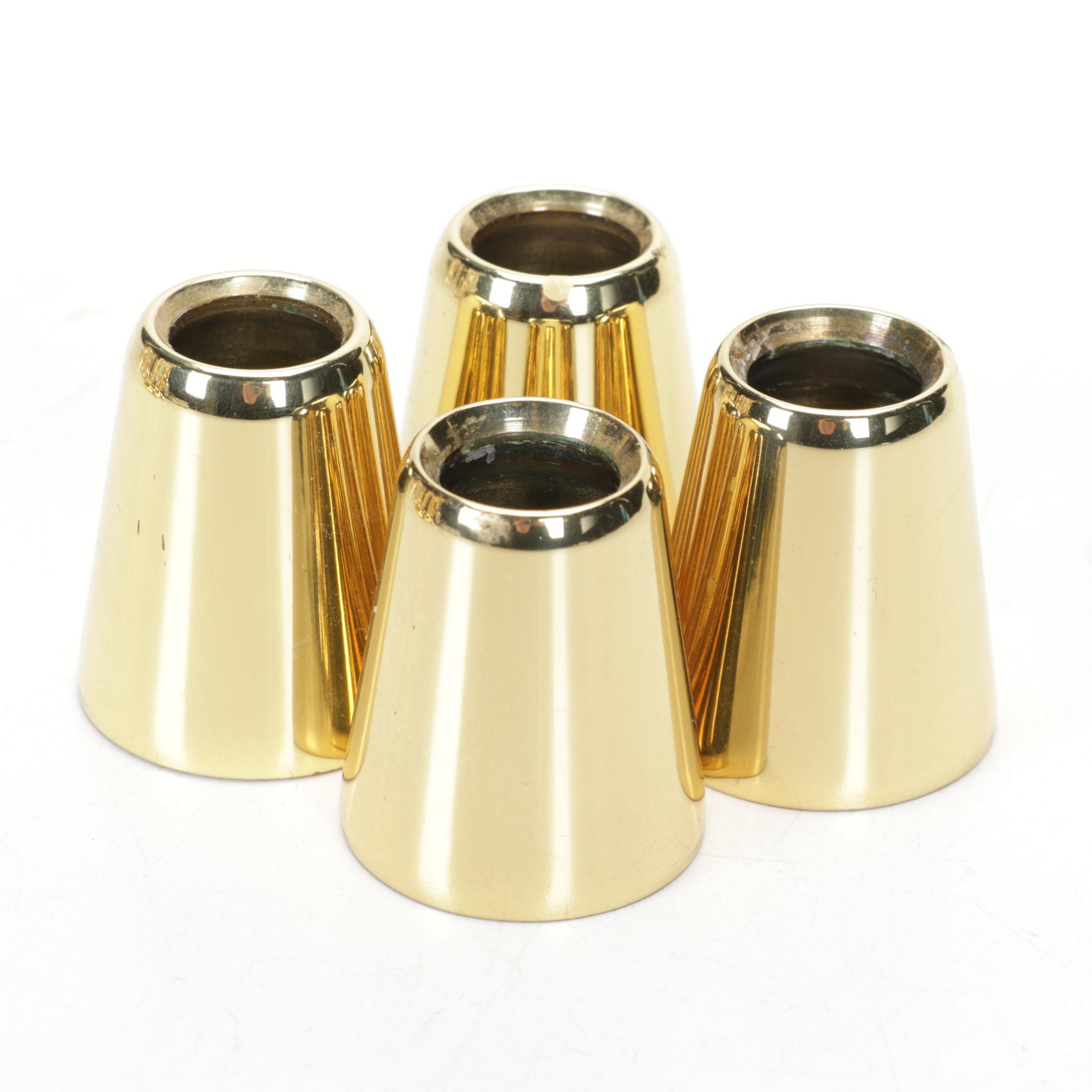 Baldwin Brass Candle Holders with Four Followers and Table Top Décor