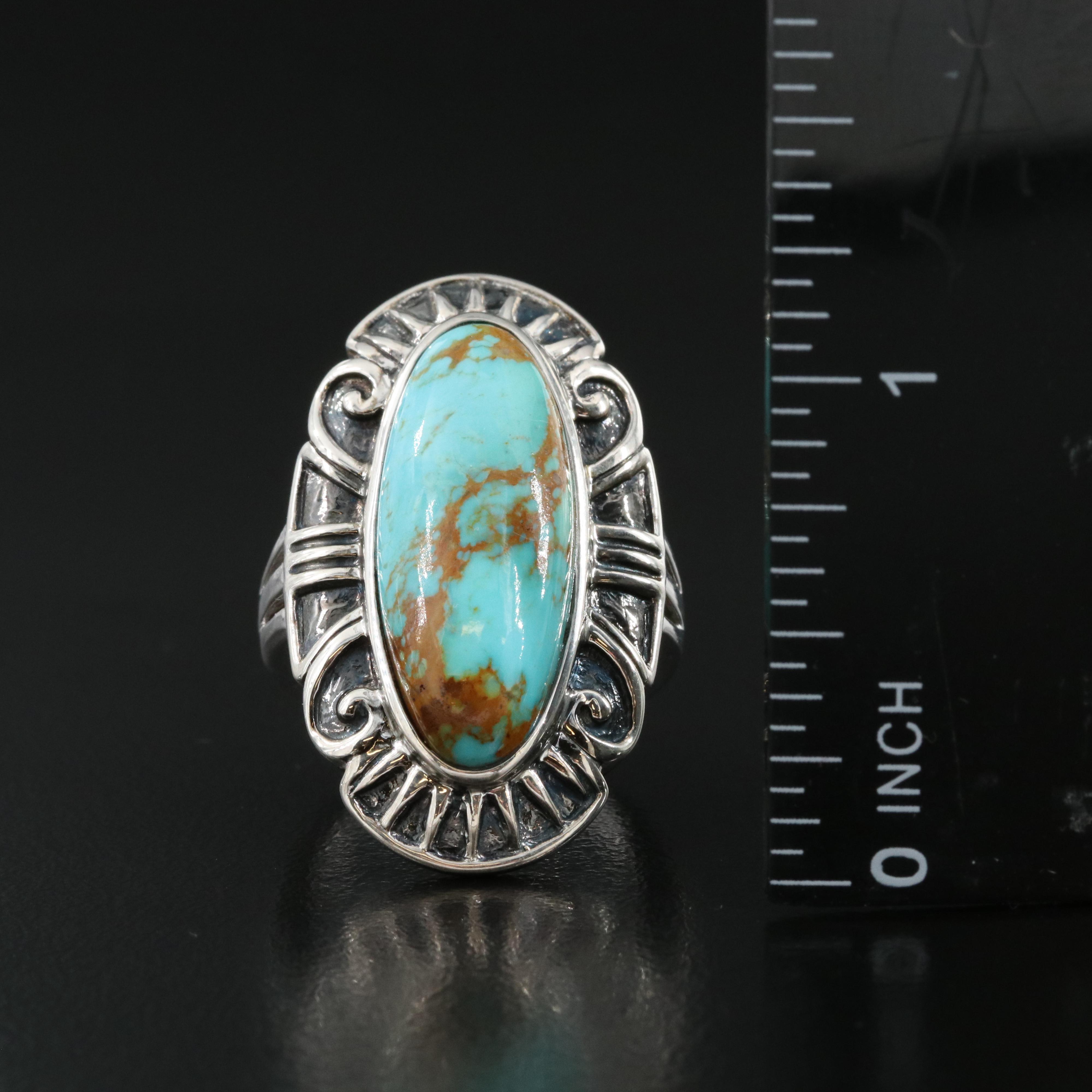 Sterling Turquoise Ring
