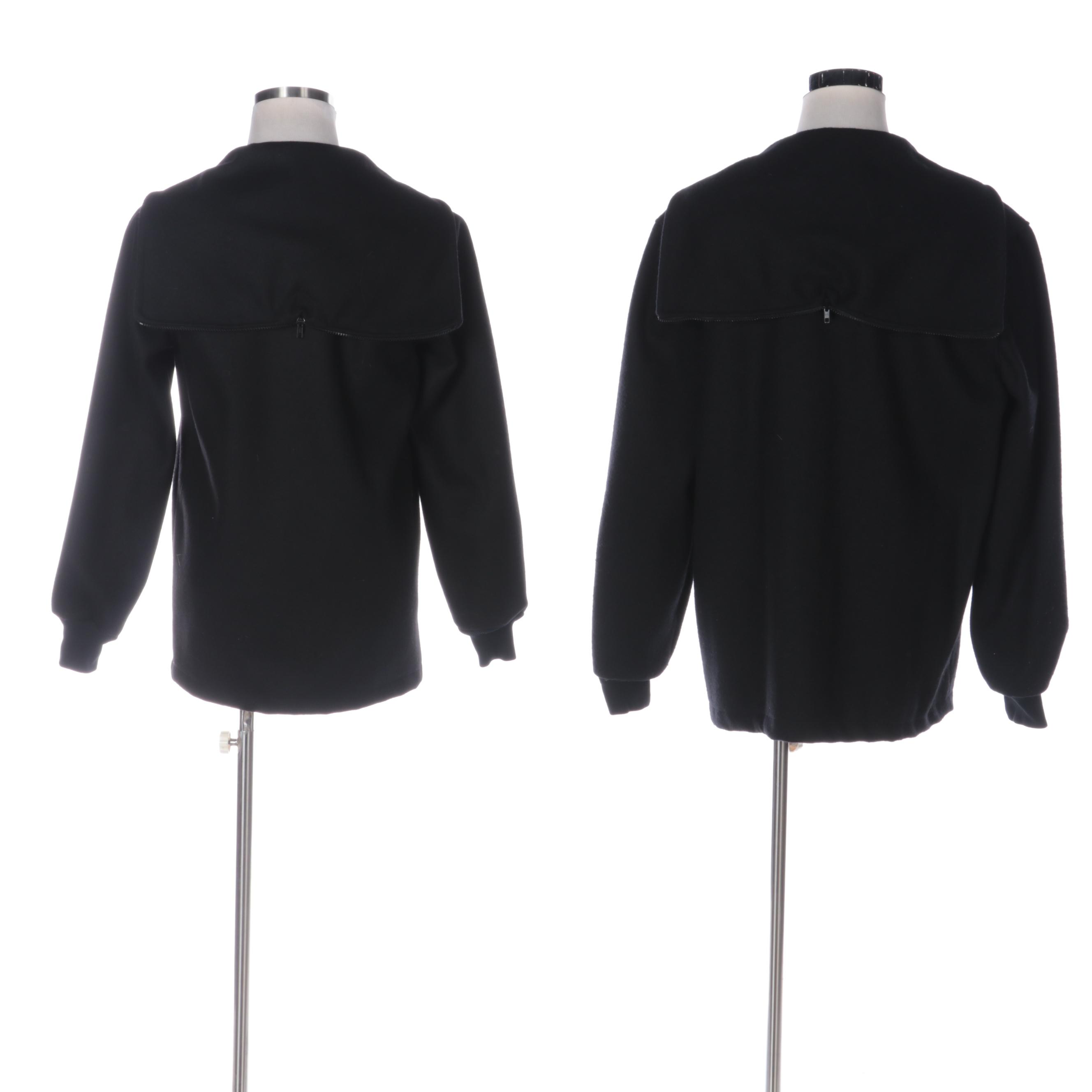 USMA West Point Cadet Hooded Wool Blend Jacket Coats