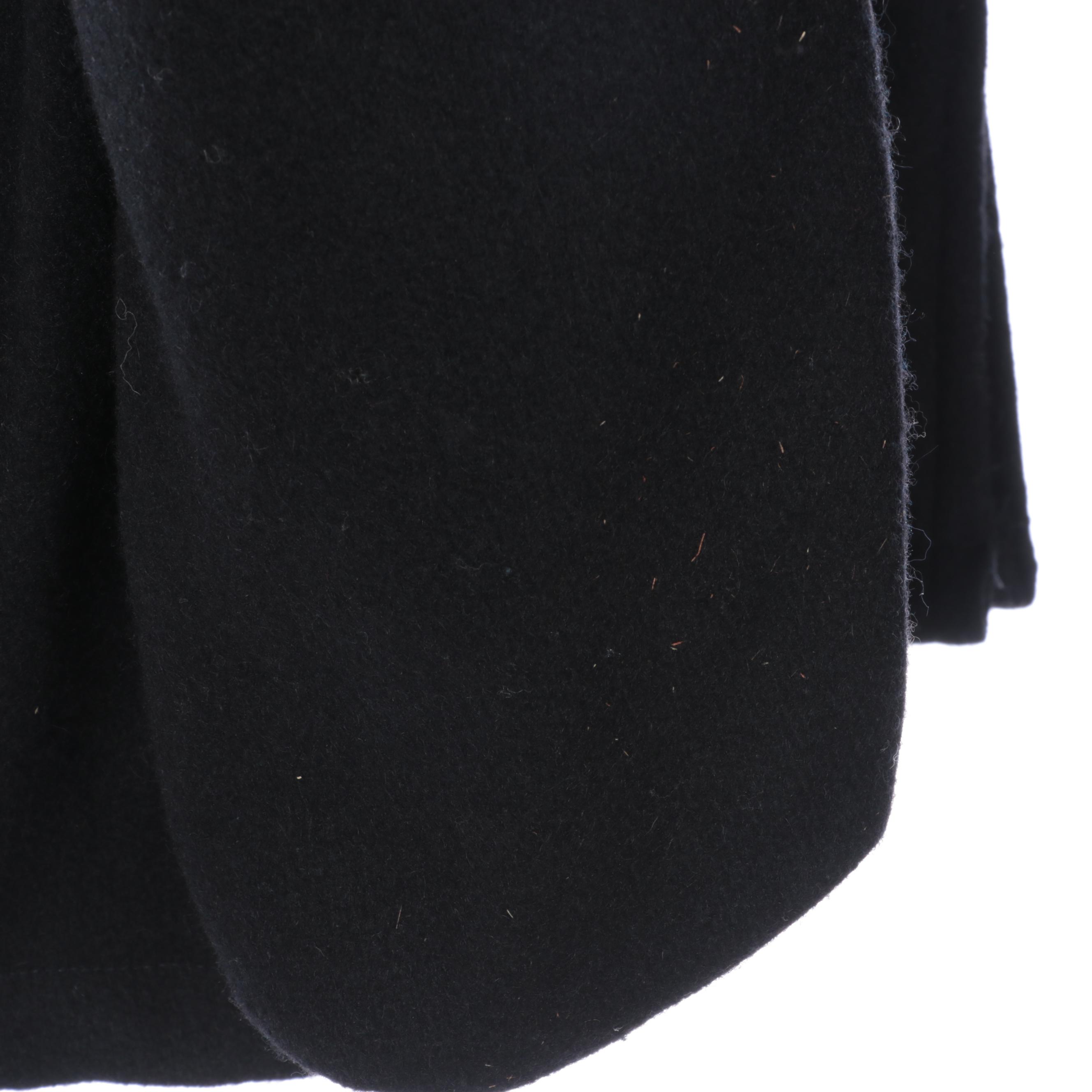 USMA West Point Cadet Hooded Wool Blend Jacket Coats