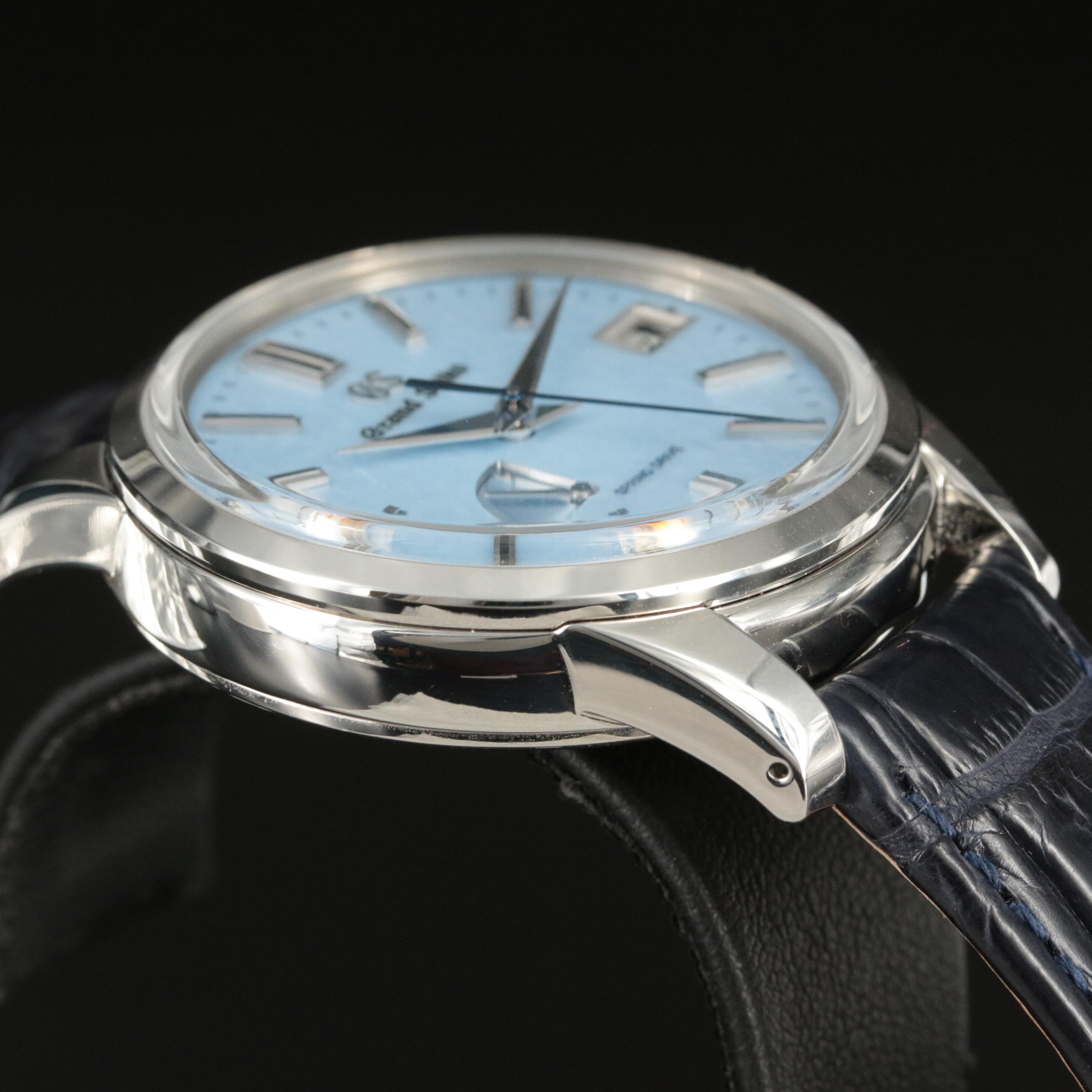 Grand Seiko Spring Drive Skyflake Stainless Steel Watch